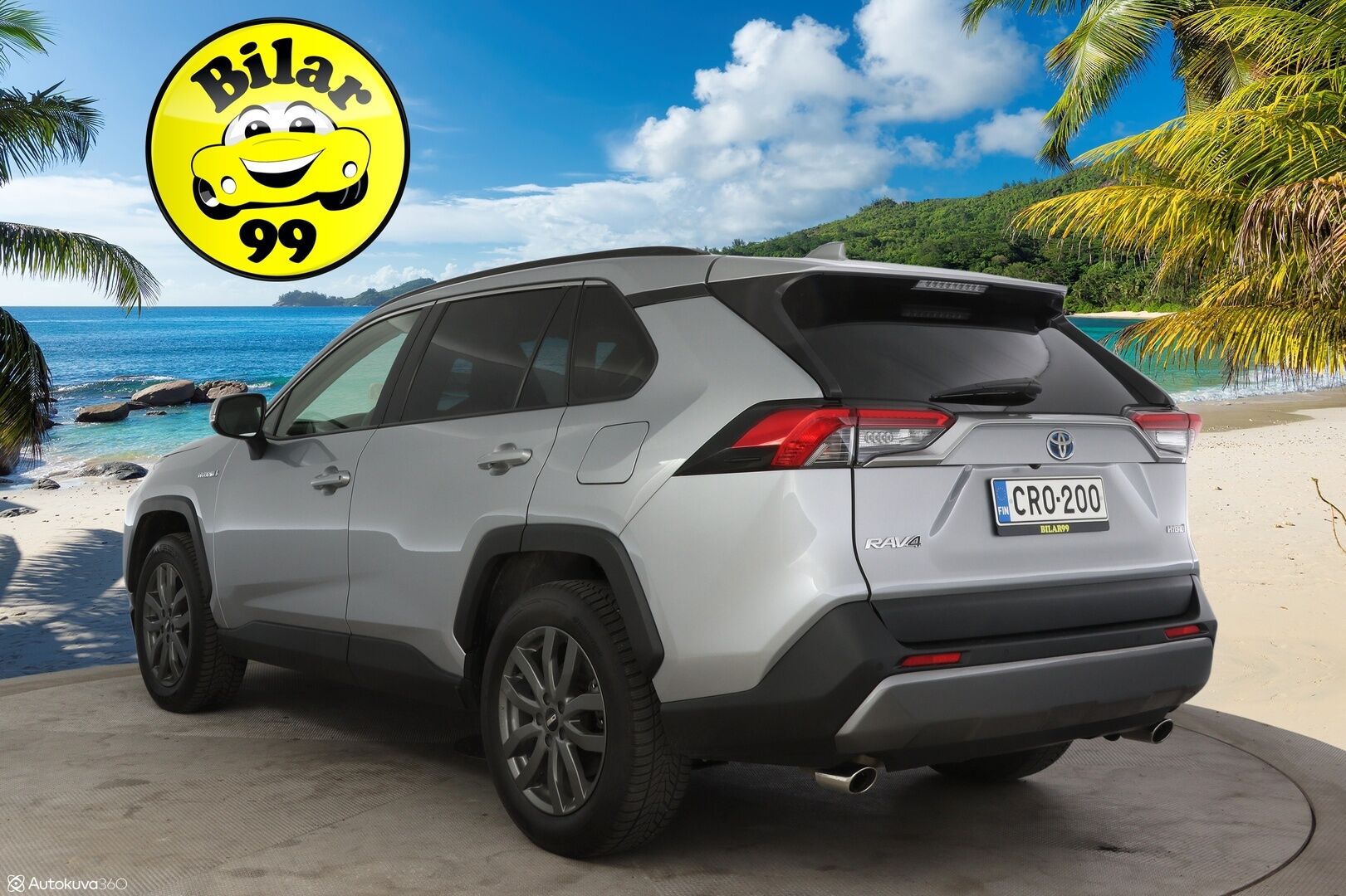 Toyota RAV4 2019 2,5 Hybrid Active * Adapt. Vakkari / P-kamera / Kaistavahti / LED-valot / KeylessGo * - 3,99 % KORKOTARJOUS TÄHÄN AUTOON - * Vähän ajettu! / 2x Vanteet&Renkaat / Bluetooth / Navi / Ratinlämmitin *