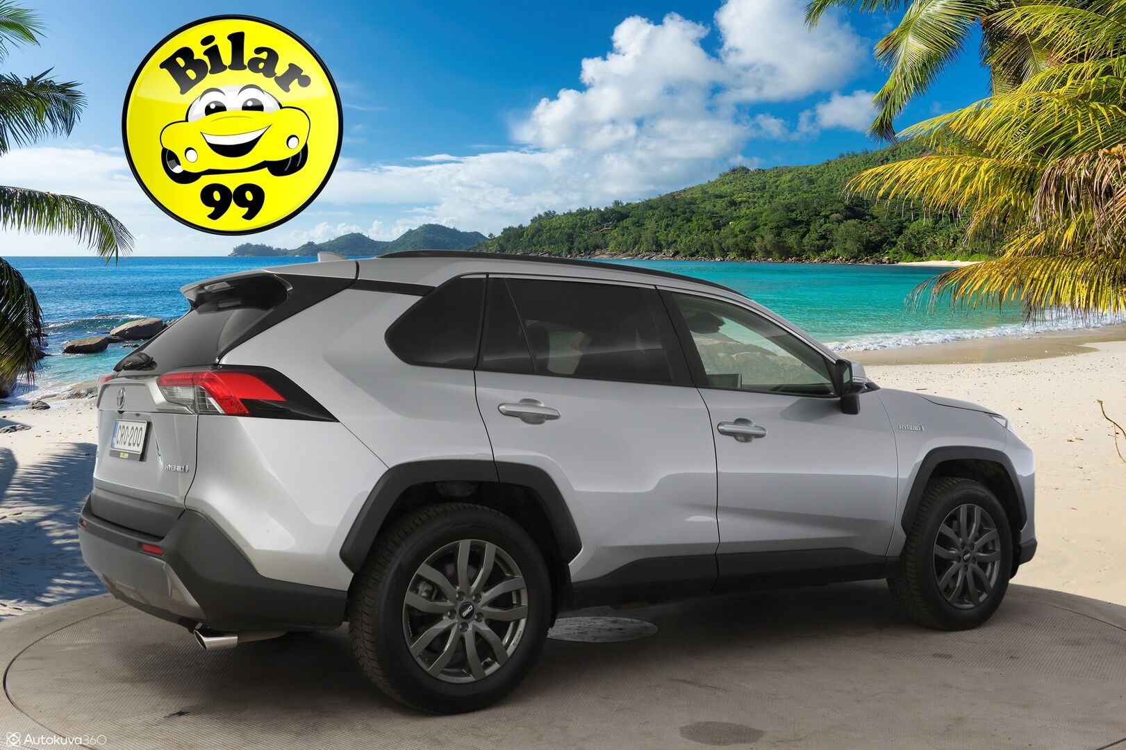 Toyota RAV4 2019 2,5 Hybrid Active * Adapt. Vakkari / P-kamera / Kaistavahti / LED-valot / KeylessGo * - 3,99 % KORKOTARJOUS TÄHÄN AUTOON - * Vähän ajettu! / 2x Vanteet&Renkaat / Bluetooth / Navi / Ratinlämmitin *