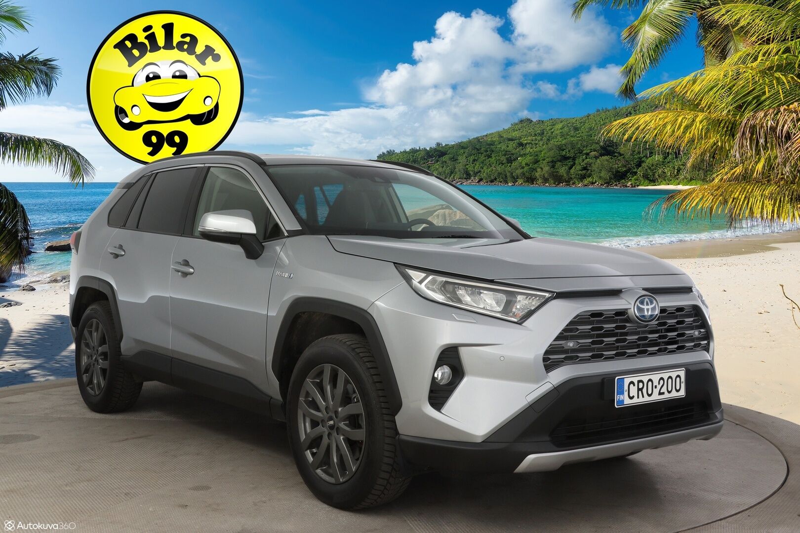 Toyota RAV4 2019 2,5 Hybrid Active * Adapt. Vakkari / P-kamera / Kaistavahti / LED-valot / KeylessGo * - 3,99 % KORKOTARJOUS TÄHÄN AUTOON - * Vähän ajettu! / 2x Vanteet&Renkaat / Bluetooth / Navi / Ratinlämmitin *
