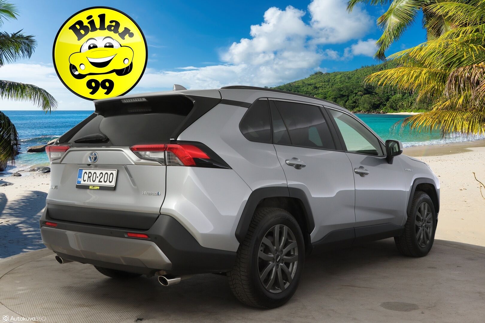 Toyota RAV4 2019 2,5 Hybrid Active * Adapt. Vakkari / P-kamera / Kaistavahti / LED-valot / KeylessGo * - 3,99 % KORKOTARJOUS TÄHÄN AUTOON - * Vähän ajettu! / 2x Vanteet&Renkaat / Bluetooth / Navi / Ratinlämmitin *