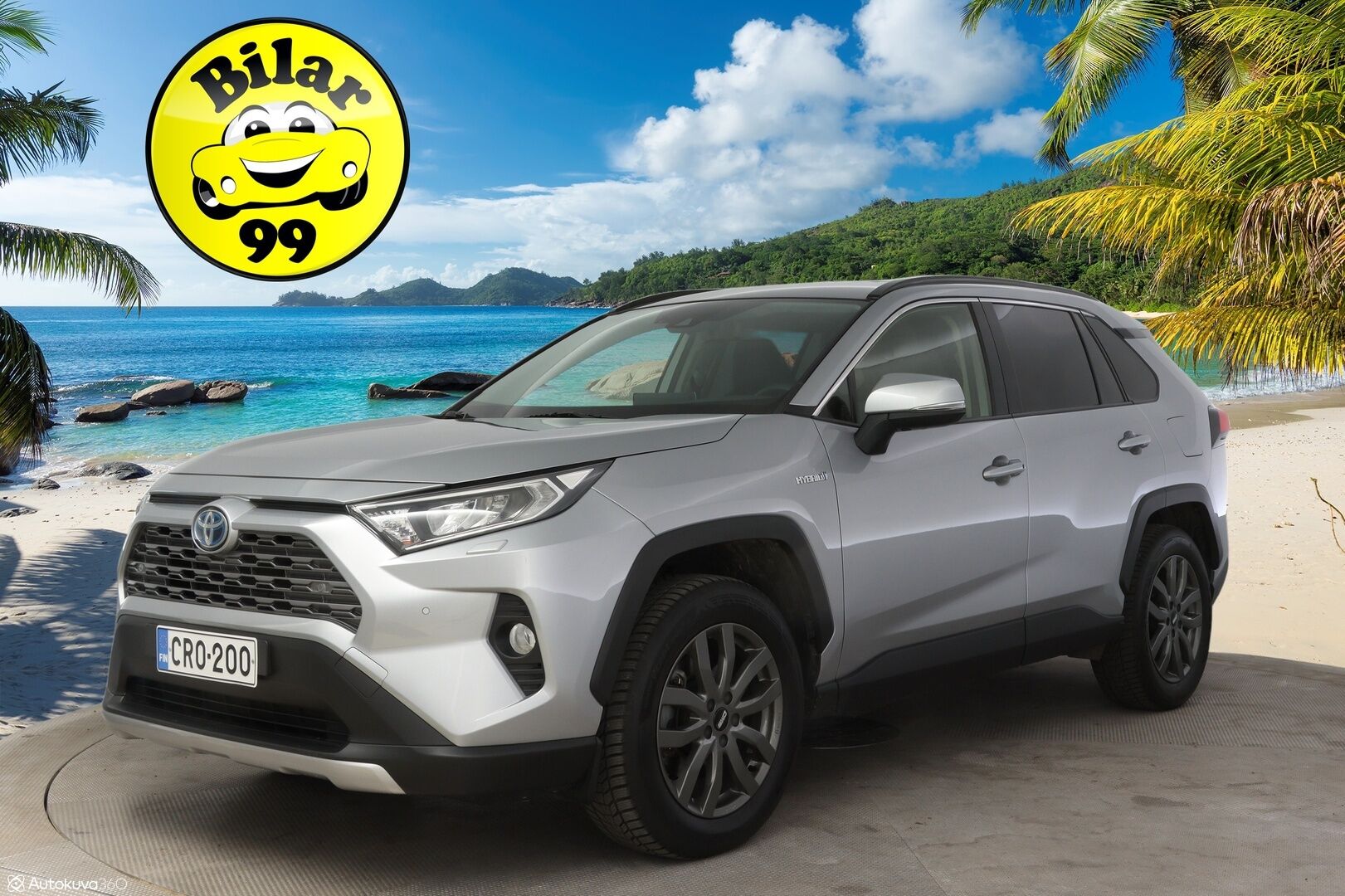 Toyota RAV4 2019 2,5 Hybrid Active * Adapt. Vakkari / P-kamera / Kaistavahti / LED-valot / KeylessGo * - 3,99 % KORKOTARJOUS TÄHÄN AUTOON - * Vähän ajettu! / 2x Vanteet&Renkaat / Bluetooth / Navi / Ratinlämmitin *