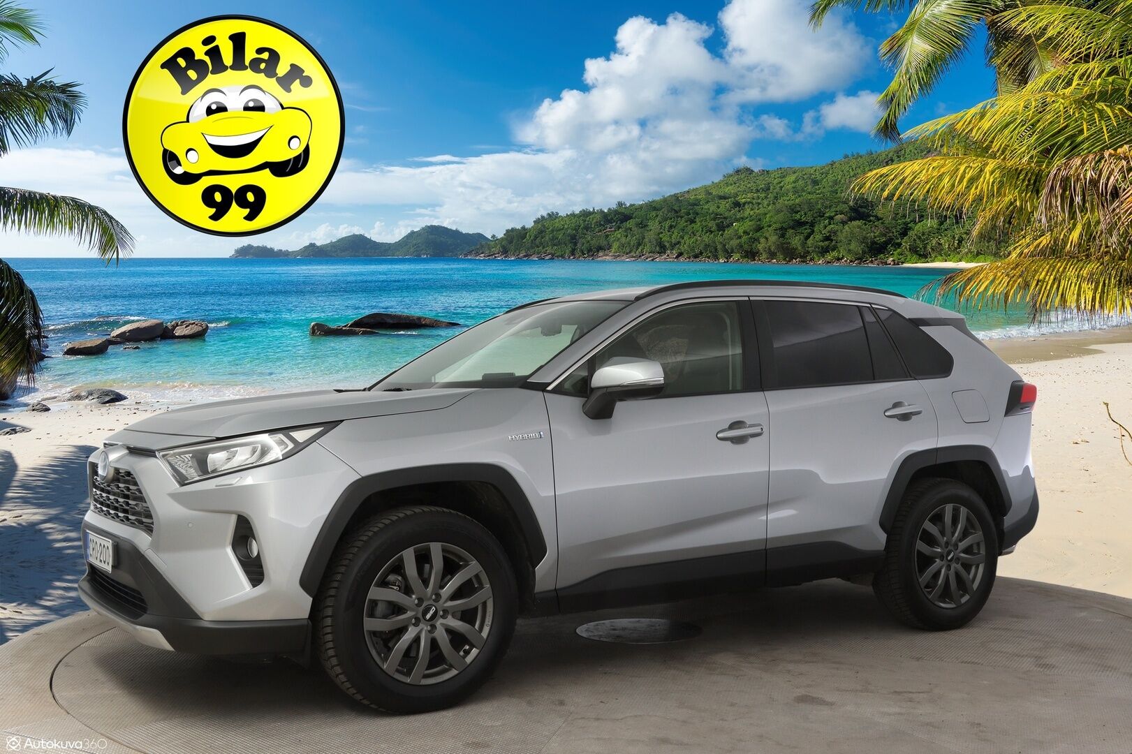 Toyota RAV4 2019 2,5 Hybrid Active * Adapt. Vakkari / P-kamera / Kaistavahti / LED-valot / KeylessGo * - 3,99 % KORKOTARJOUS TÄHÄN AUTOON - * Vähän ajettu! / 2x Vanteet&Renkaat / Bluetooth / Navi / Ratinlämmitin *