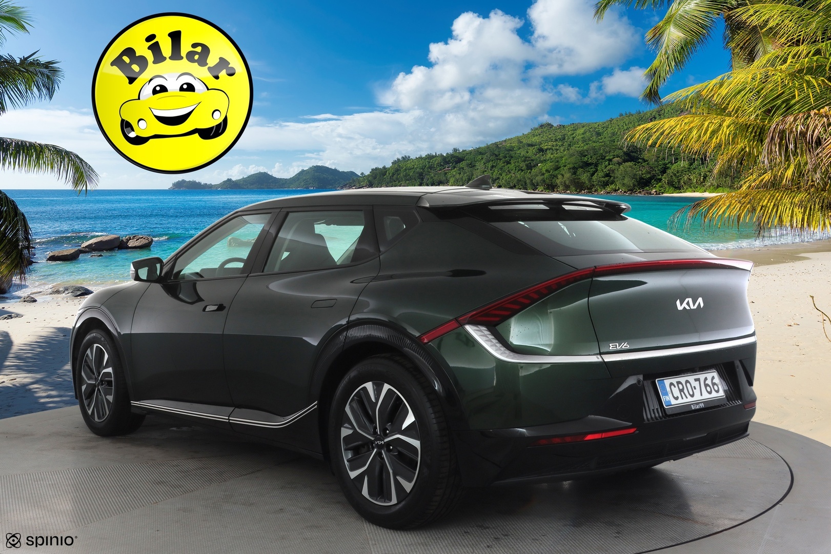 Kia EV6 2023 RWD 77 kWh 229 hv - | ACC | ILP | Koukku | Sähkönahat | Muistipenkki | Ambient light | HDA | P.kamera ja tutkat | Sähk. takaluukku | Merkkihuollot | 1-om suomiauto |