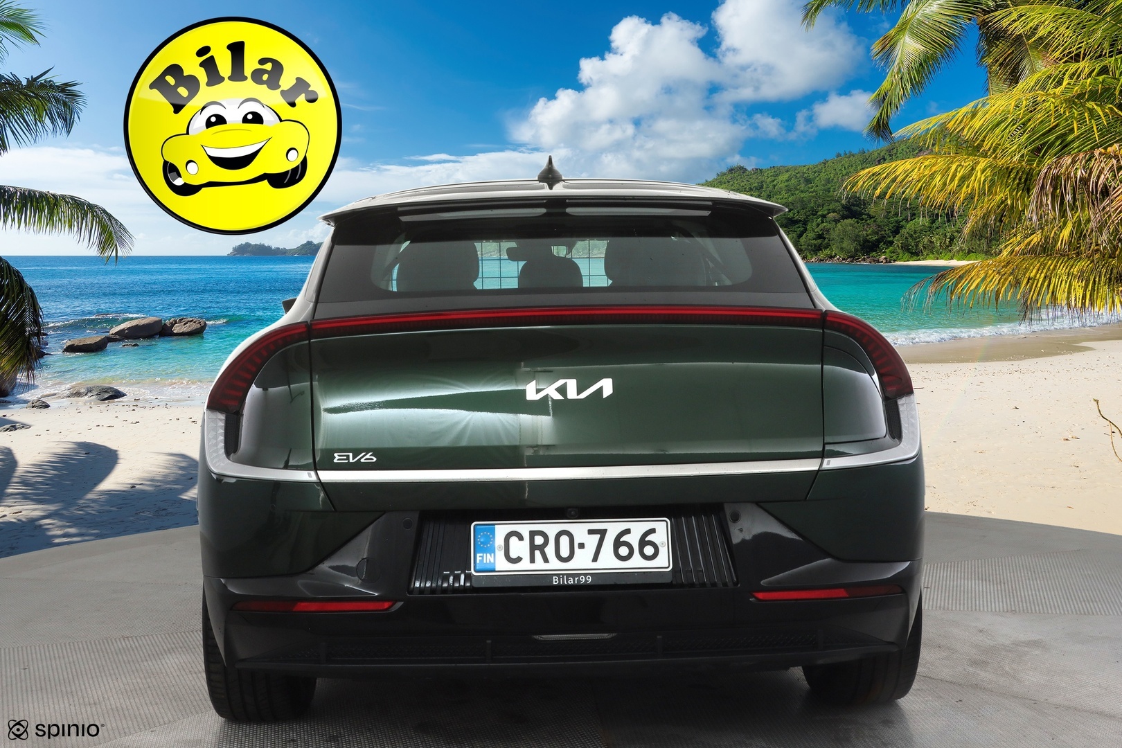 Kia EV6 2023 RWD 77 kWh 229 hv - | ACC | ILP | Koukku | Sähkönahat | Muistipenkki | Ambient light | HDA | P.kamera ja tutkat | Sähk. takaluukku | Merkkihuollot | 1-om suomiauto |