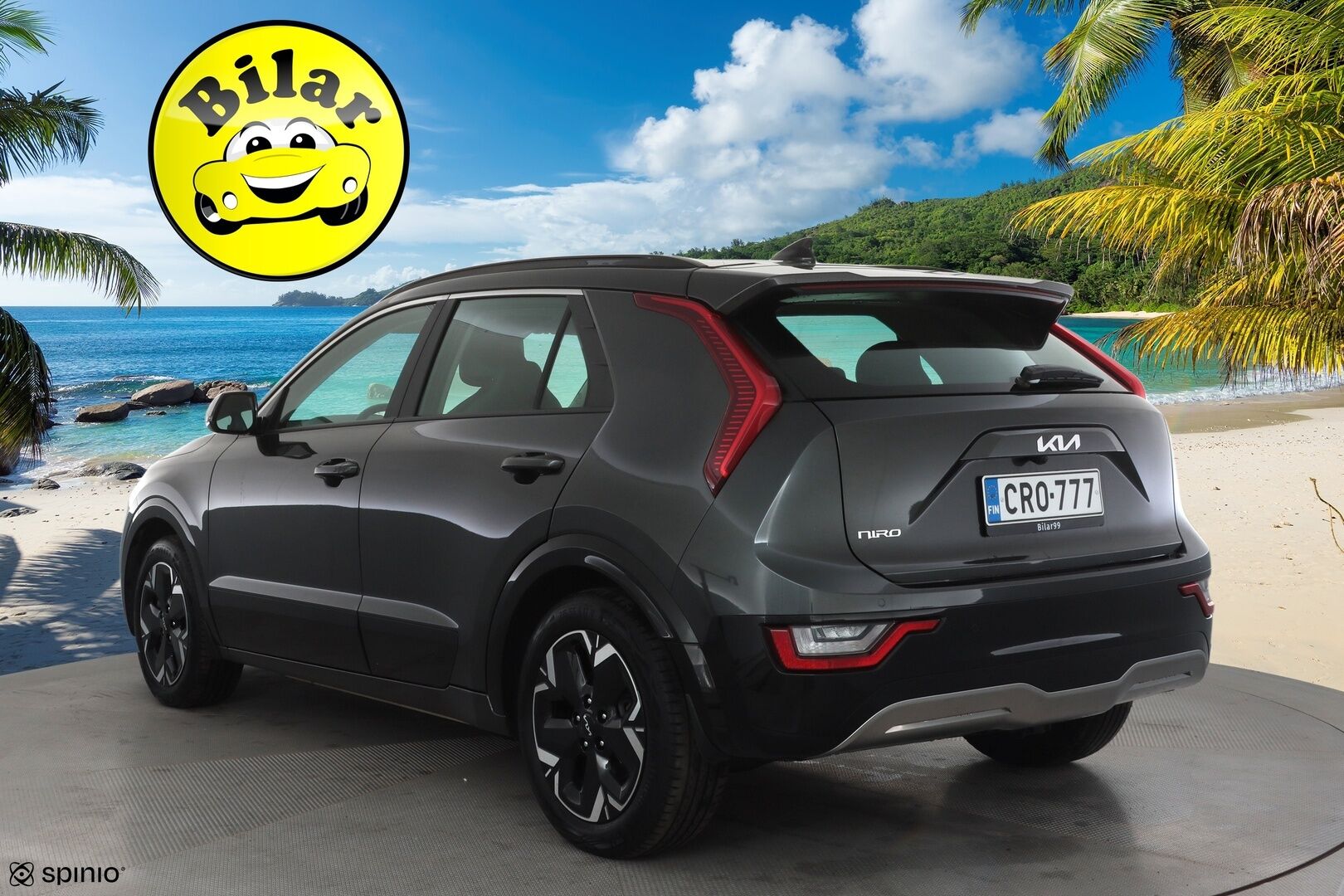 Kia Niro 2023 EX 64,8kWh 204hv Premium - | ACC | ILP | Koukku | Sähköpenkki | Puolinahat | LED | V2L | HDA | P.kamera | Keyless | Sähk. takaluukku | Merkkihuollot | 2x renkaat aluin |