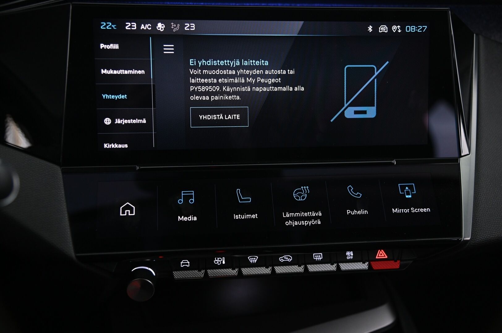 Peugeot 408 2023 Allure Pack PureTech 130 EAT8-automaatti - ACC | 360° | Lohkolämmitin | Lämmitettävä ratti | Osanahat | Merkkhuollot