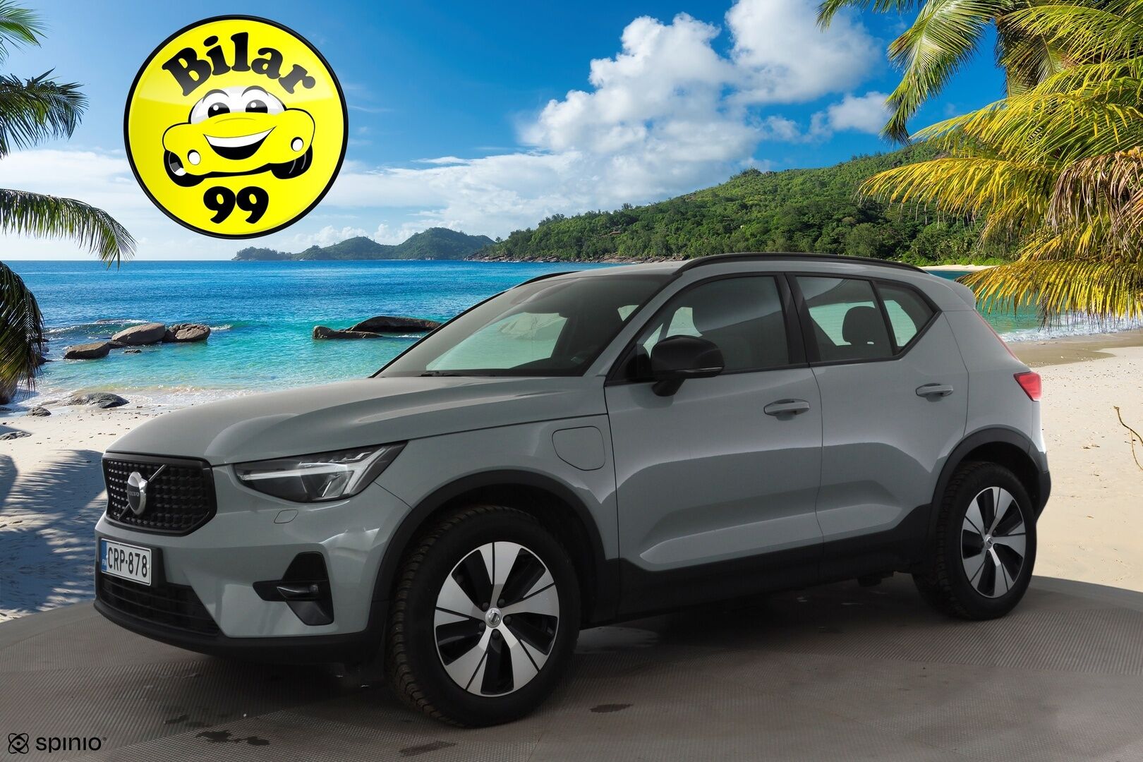 Volvo XC40 2024 T5 TwE Plus Dark aut * ACC / LED / P.kamera / Navi / Kaistavahti / Digimittaristo / Keyless * - 1-om Suomi-auto / 2x Latauskaapelit / Kahdet renkaat aluvanteilla / Merkkihuollot 