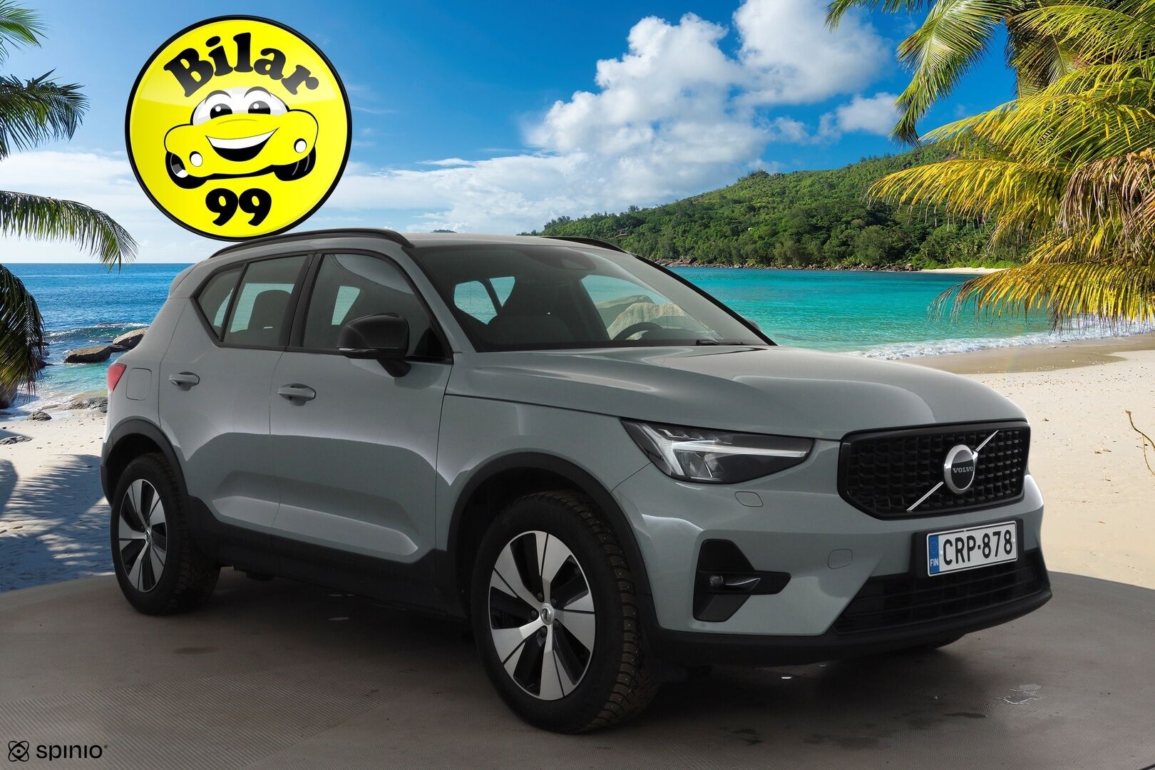Volvo XC40 2024 T5 TwE Plus Dark aut * ACC / LED / P.kamera / Navi / Kaistavahti / Digimittaristo / Keyless * - 1-om Suomi-auto / 2x Latauskaapelit / Kahdet renkaat aluvanteilla / Merkkihuollot 