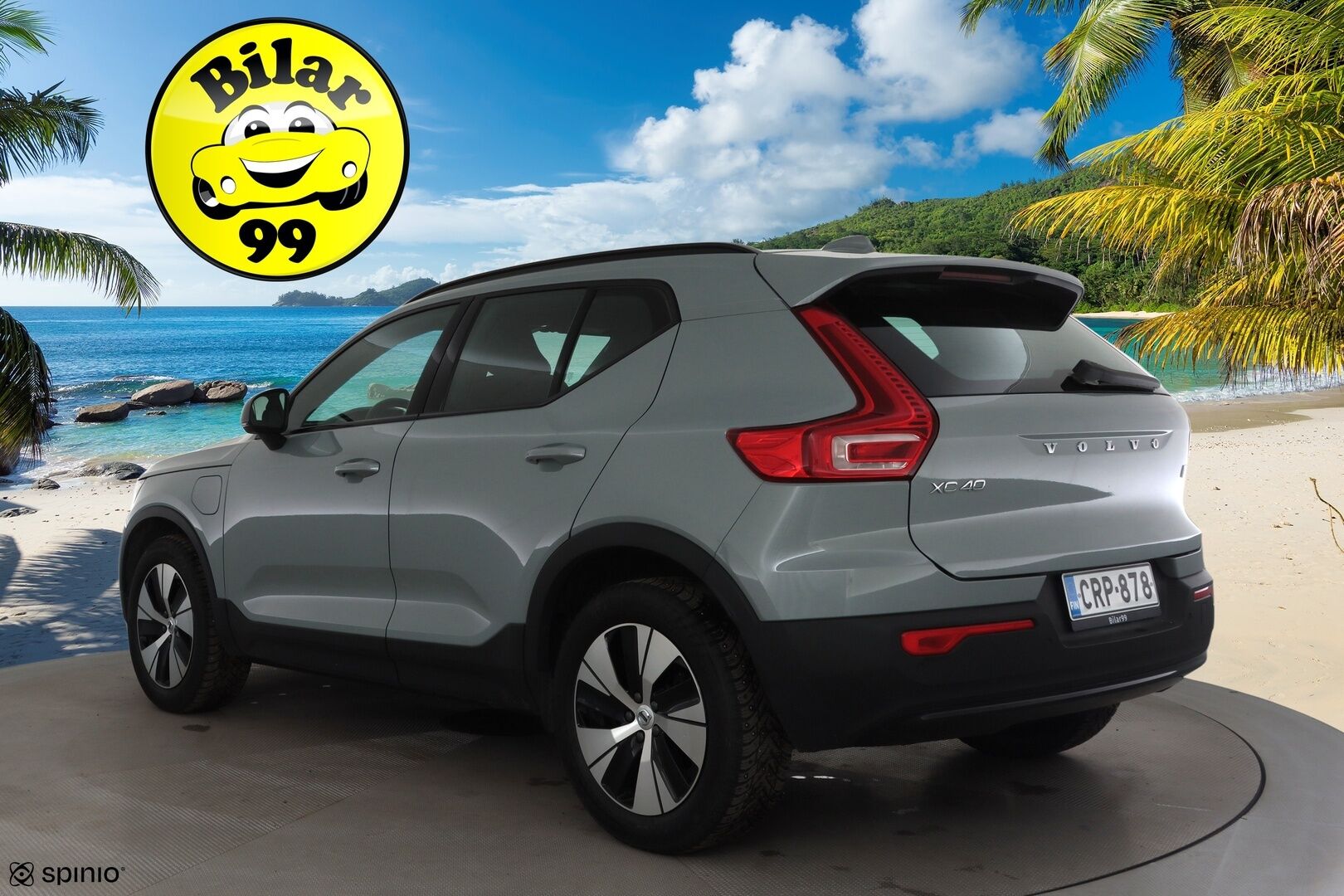 Volvo XC40 2024 T5 TwE Plus Dark aut * ACC / LED / P.kamera / Navi / Kaistavahti / Digimittaristo / Keyless * - 1-om Suomi-auto / 2x Latauskaapelit / Kahdet renkaat aluvanteilla / Merkkihuollot 