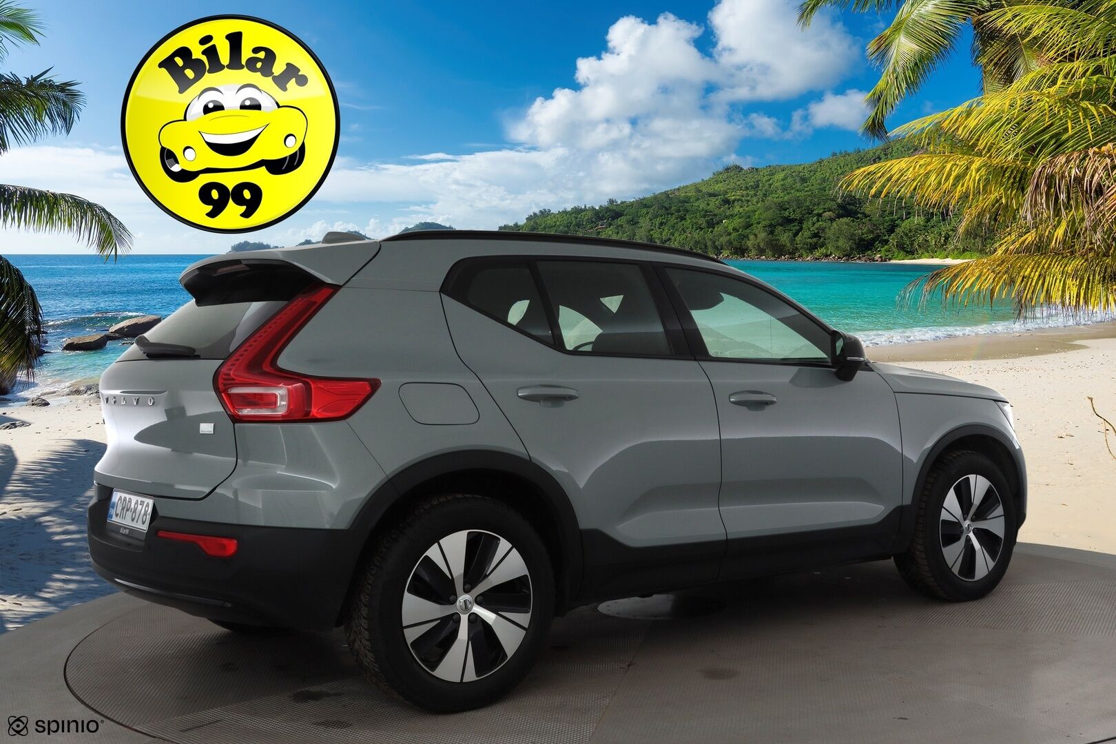 Volvo XC40 2024 T5 TwE Plus Dark aut * ACC / LED / P.kamera / Navi / Kaistavahti / Digimittaristo / Keyless * - 1-om Suomi-auto / 2x Latauskaapelit / Kahdet renkaat aluvanteilla / Merkkihuollot 