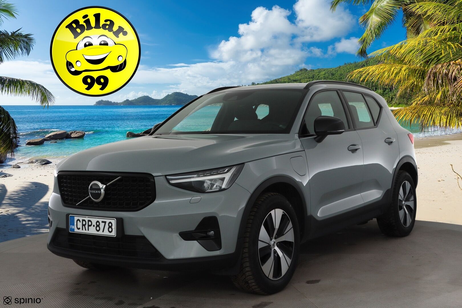 Volvo XC40 2024 T5 TwE Plus Dark aut * ACC / LED / P.kamera / Navi / Kaistavahti / Digimittaristo / Keyless * - 1-om Suomi-auto / 2x Latauskaapelit / Kahdet renkaat aluvanteilla / Merkkihuollot 