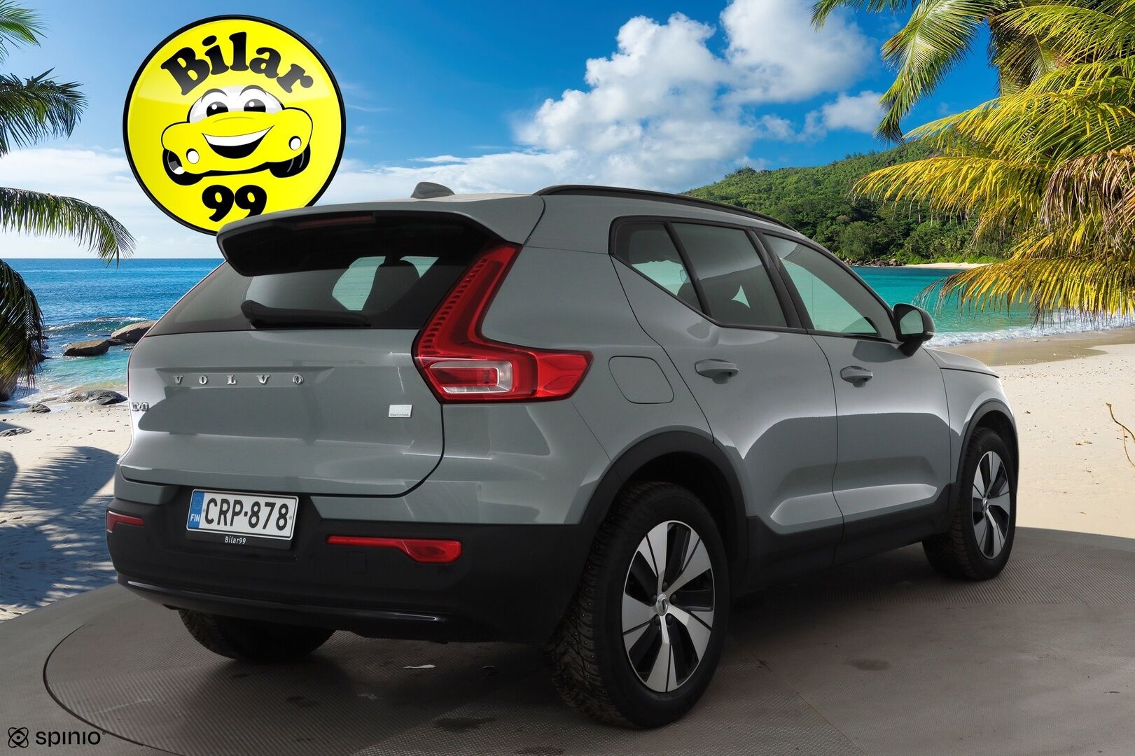 Volvo XC40 2024 T5 TwE Plus Dark aut * ACC / LED / P.kamera / Navi / Kaistavahti / Digimittaristo / Keyless * - 1-om Suomi-auto / 2x Latauskaapelit / Kahdet renkaat aluvanteilla / Merkkihuollot 