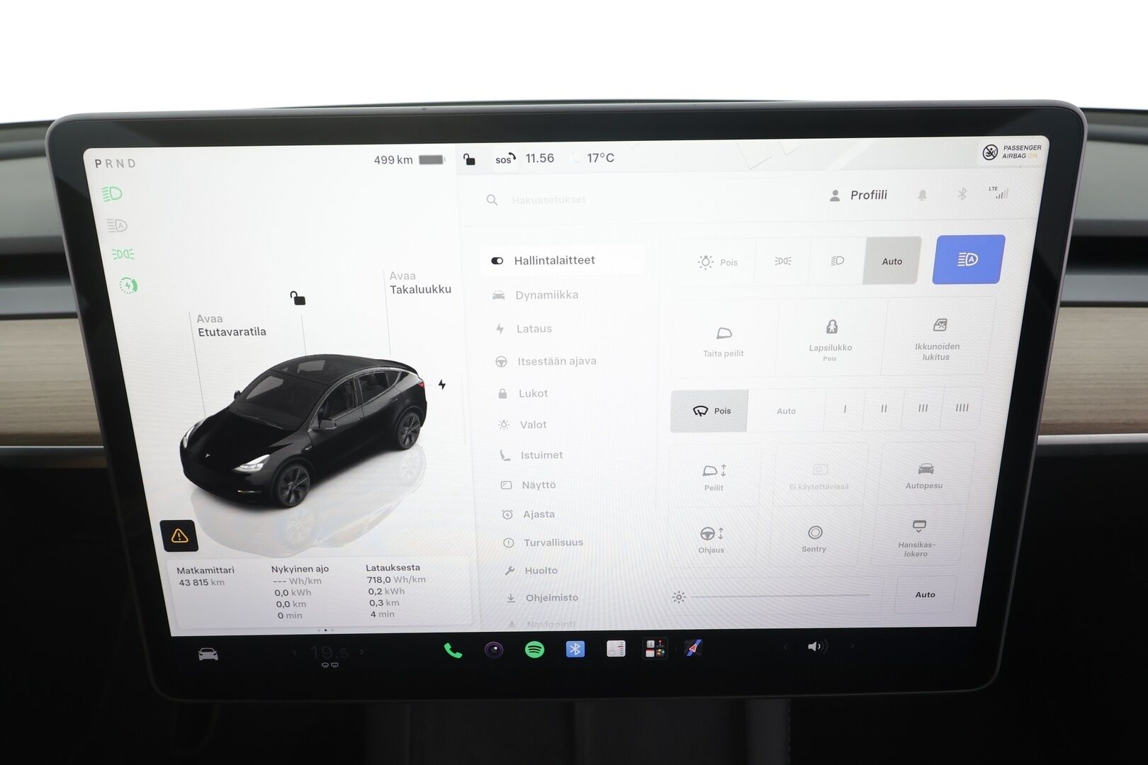 Tesla Model Y 2023 Long Range - | ACC | ILP | Koukku | Matrix | Ryzen | Lasikatto | Premium audio | Sähkönahat | Muistipenkki | P.kamera | 1-om suomiauto | 