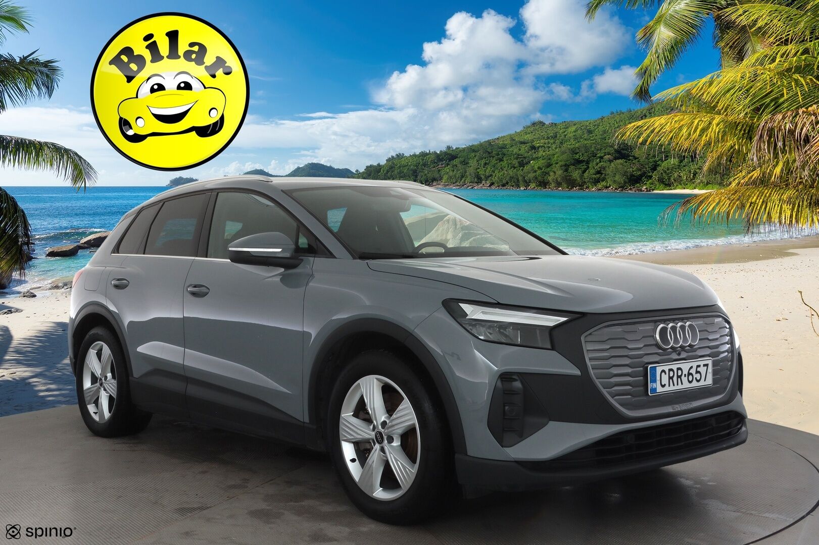 Audi Q4 e-tron 2023 40 e-tron - | ACC | ILP | Koukku | SONOS | Sporttipenkit | P.kamera | Digimittaristo | Kaistavahti | Pre Sense | LED | 1.om suomiauto | 2x renkaat aluin | ALV | 