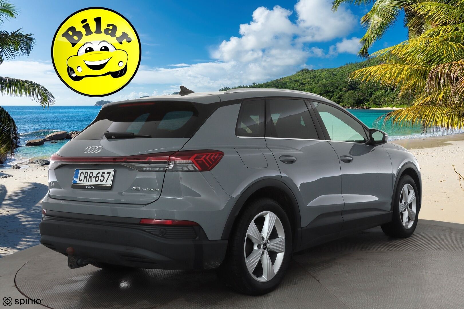 Audi Q4 e-tron 2023 40 e-tron - | ACC | ILP | Koukku | SONOS | Sporttipenkit | P.kamera | Digimittaristo | Kaistavahti | Pre Sense | LED | 1.om suomiauto | 2x renkaat aluin | ALV | 