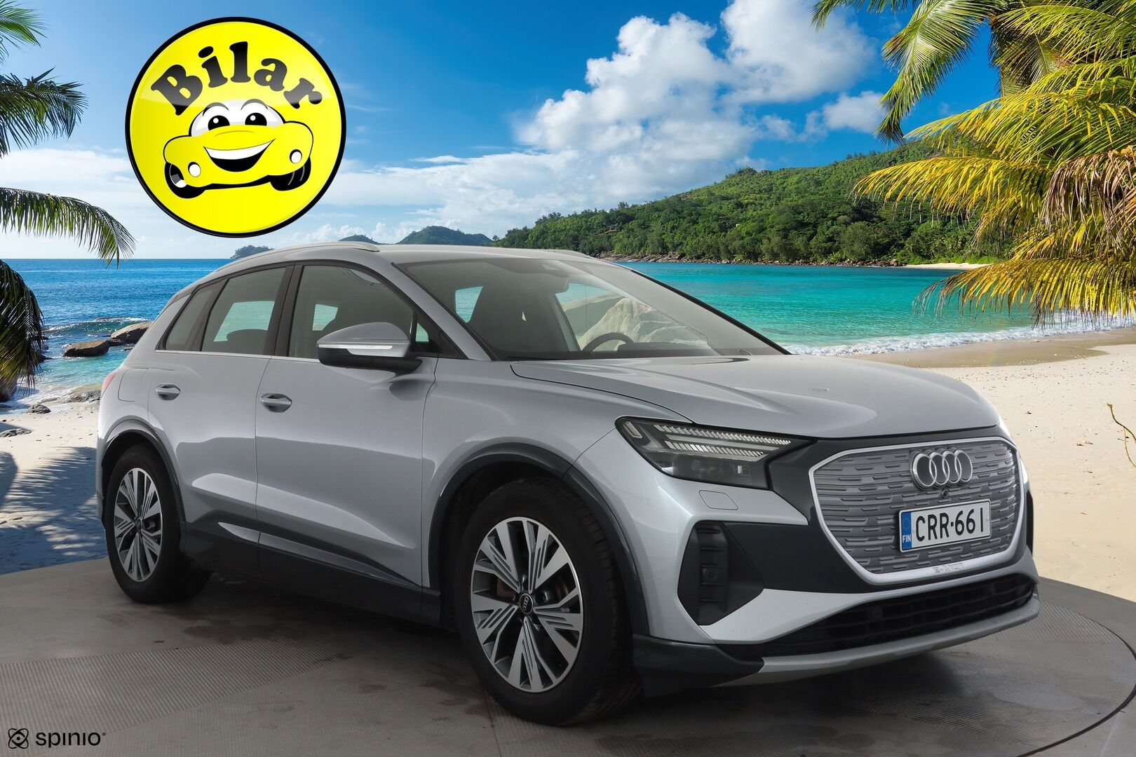 Audi Q4 e-tron 2023 50 e-tron quattro - 1OM Suomiauto | Koukku | Sonos Audio | HUD | ACC | Matrix LED | Sporttipenkit | Merkkihuollettu | Navi | Akuston esilämmitys | Huippuvarusteet!