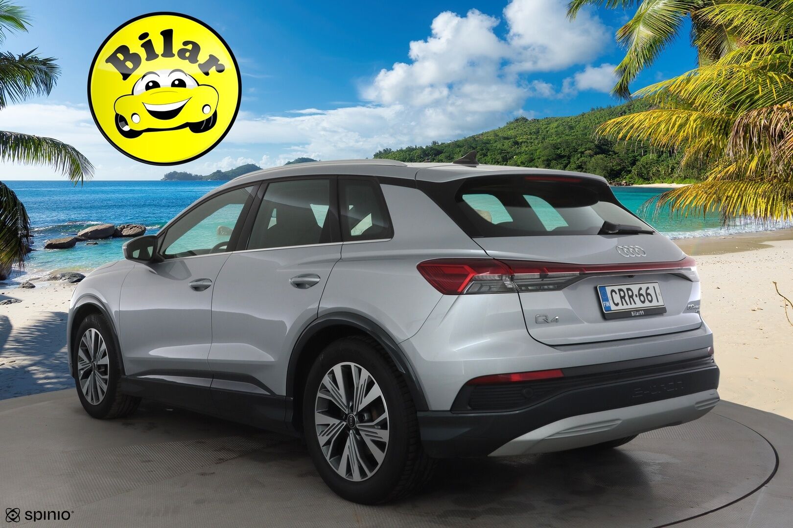 Audi Q4 e-tron 2023 50 e-tron quattro - 1OM Suomiauto | Koukku | Sonos Audio | HUD | ACC | Matrix LED | Sporttipenkit | Merkkihuollettu | Navi | Akuston esilämmitys | Huippuvarusteet!