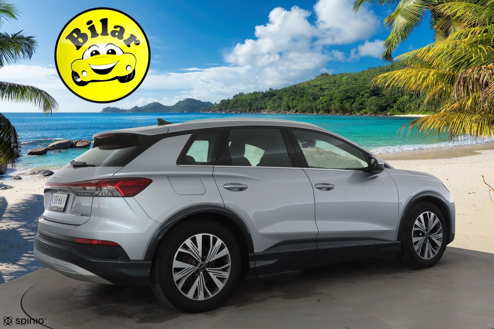 Audi Q4 e-tron 2023 50 e-tron quattro - 1OM Suomiauto | Koukku | Sonos Audio | HUD | ACC | Matrix LED | Sporttipenkit | Merkkihuollettu | Navi | Akuston esilämmitys | Huippuvarusteet!