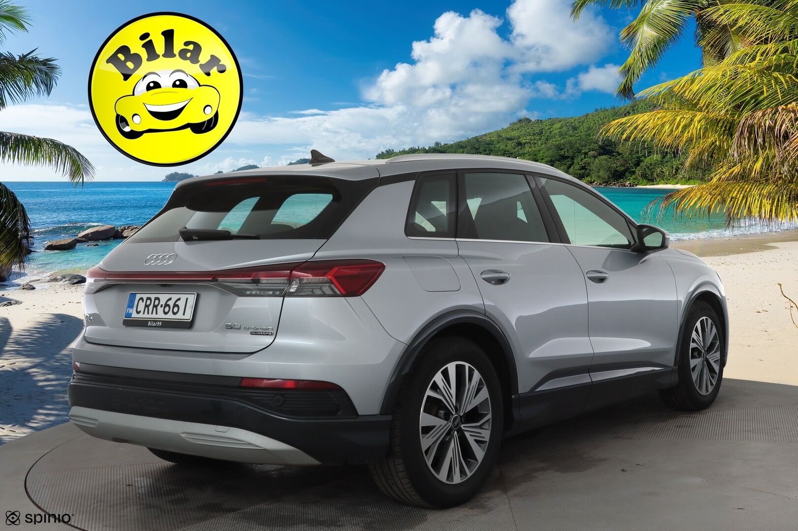Audi Q4 e-tron 2023 50 e-tron quattro - 1OM Suomiauto | Koukku | Sonos Audio | HUD | ACC | Matrix LED | Sporttipenkit | Merkkihuollettu | Navi | Akuston esilämmitys | Huippuvarusteet!
