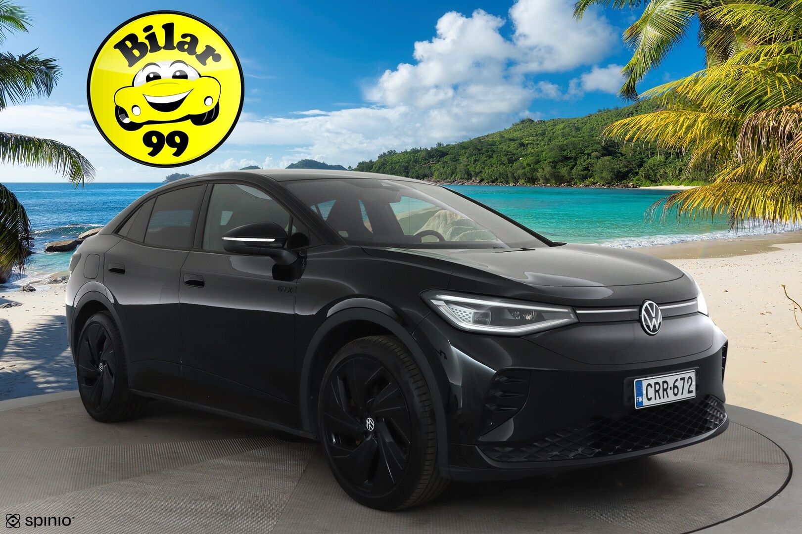 Volkswagen ID.5 2023 GTX Dual Motor AWD Business Max **Lämpöpumppu / Koukku / ACC / Matrix-LED / HUD / 360° / Hierovat Sportit Muistilla** - 3,99 % KORKOTARJOUS TÄHÄN AUTOON - 1-om Suomi-auto / Akku kuntotarkastettu / 2x Latauskaapelit / Kahdet Renkaat / **HUIPPU VARUSTEET**