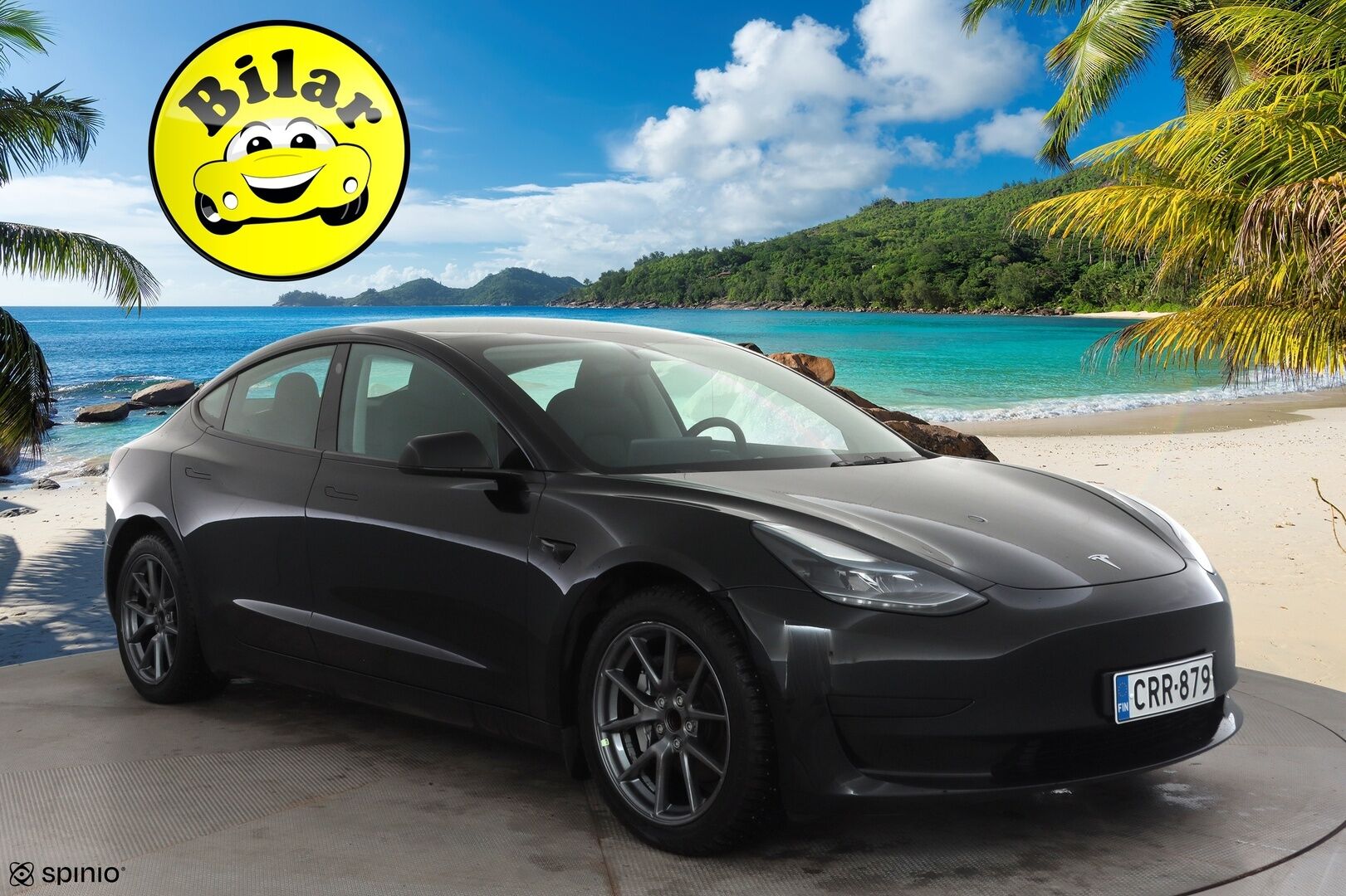 Tesla Model 3 2023 Standard Range Plus - | ILP | Lasikatto | ACC | Matrix-LED | P.kamera | Muistipenkki | Premium Speakers | Navi | Kaistavahti | Keyless | Kahdet renkaat | 2x Latauskaapelit | - KORKO VAIN 3,99 %