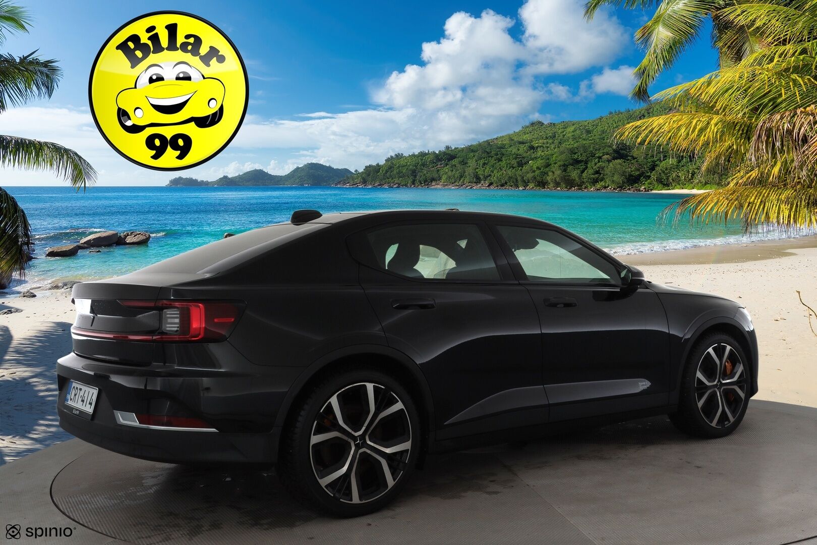 Polestar 2 2020 Long Range Dual Motor Performance 300kW * Pilot&Plus / ACC / Pixel-LED / H&K / 360° / Sportpenkki / Koukku / Navi * - Akku kuntotarkastettu / 2x Latauskaapelit / Kahdet renkaat - HULLUT JOULUT KORKOTARJOUS 2,49% 