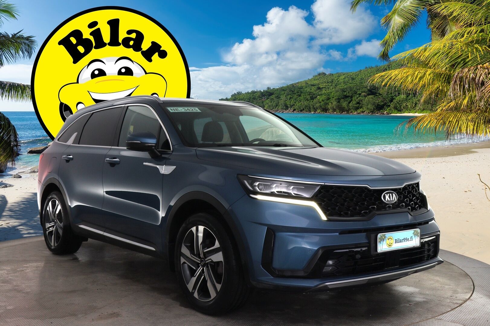 KIA SORENTO 2021 1,6 T-GDI Plug-in Hybrid AWD Business Premium AT 7-P. - | ACC | Nahat | 7-paikkainen tila-auto | Bose | Koukku | P-kamera |