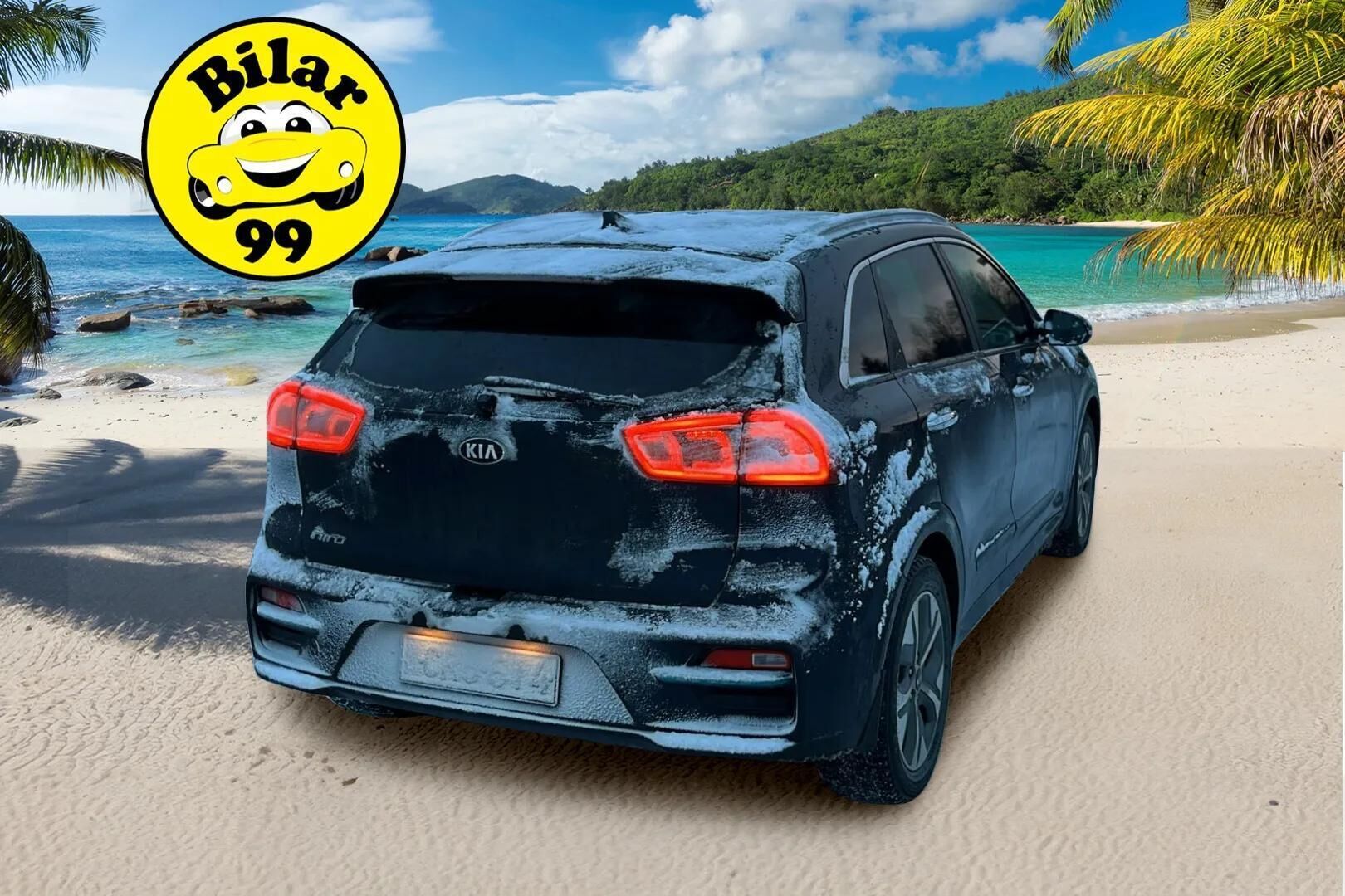 KIA NIRO 2019 EX 64 kWh 204 hv */ Adapt.Vakkari / Ilmastoidut Nahkapenkit / Peruutuskamera / JBL / Lämpöpumppu / KeylessGo / Muistipenkki / Juuri saapunut!*