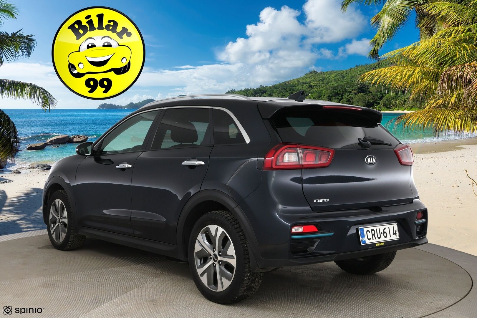 KIA NIRO 2019 EX 64 kWh 204 hv */ Adapt.Vakkari / Ilmastoidut Nahkapenkit / Peruutuskamera / JBL / Lämpöpumppu / KeylessGo / Muistipenkki / Juuri saapunut!*