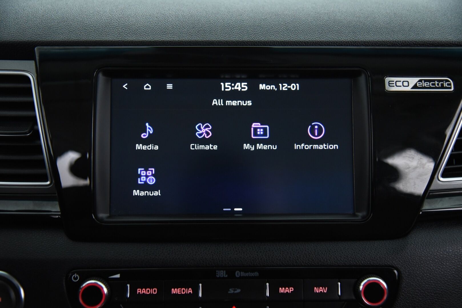 KIA NIRO 2019 EX 64 kWh 204 hv */ Adapt.Vakkari / Ilmastoidut Nahkapenkit / Peruutuskamera / JBL / Lämpöpumppu / KeylessGo / Muistipenkki / Juuri saapunut!*