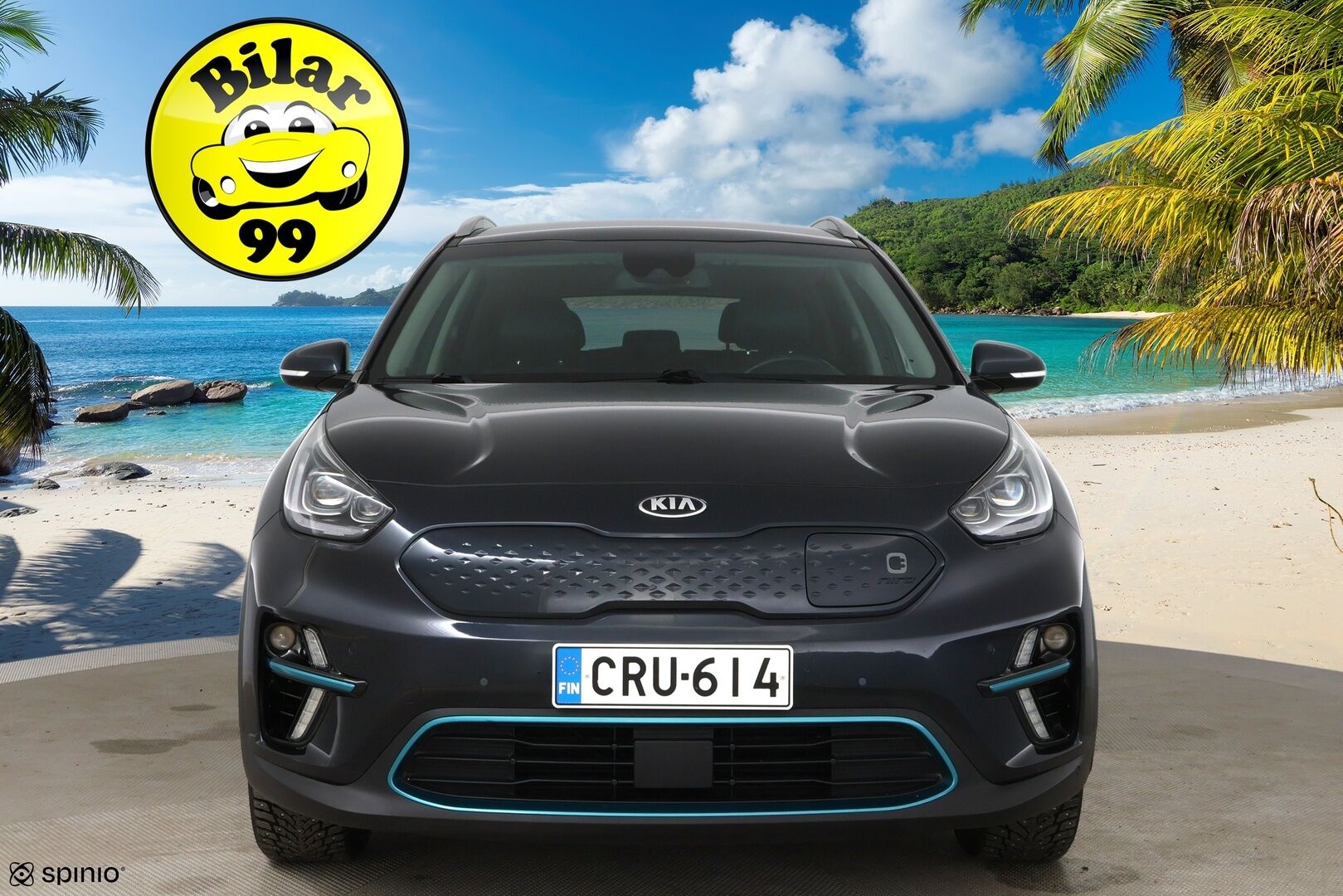 KIA NIRO 2019 EX 64 kWh 204 hv */ Adapt.Vakkari / Ilmastoidut Nahkapenkit / Peruutuskamera / JBL / Lämpöpumppu / KeylessGo / Muistipenkki / Juuri saapunut!*