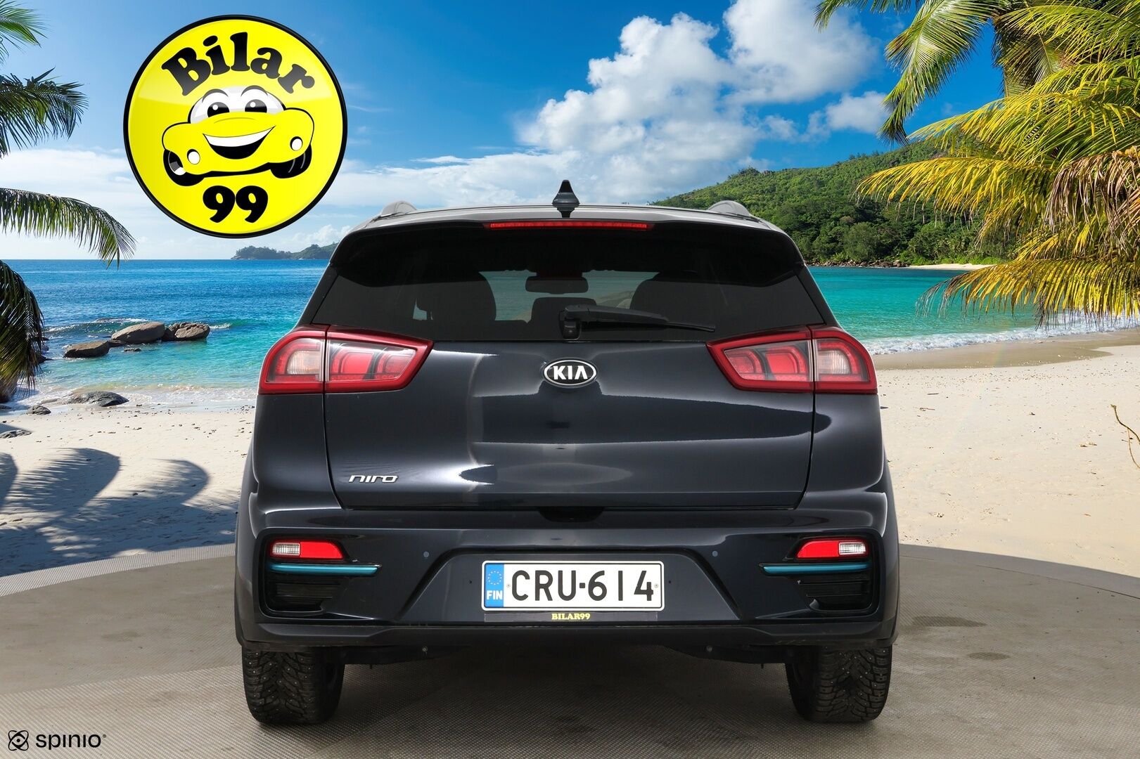 KIA NIRO 2019 EX 64 kWh 204 hv */ Adapt.Vakkari / Ilmastoidut Nahkapenkit / Peruutuskamera / JBL / Lämpöpumppu / KeylessGo / Muistipenkki / Juuri saapunut!*