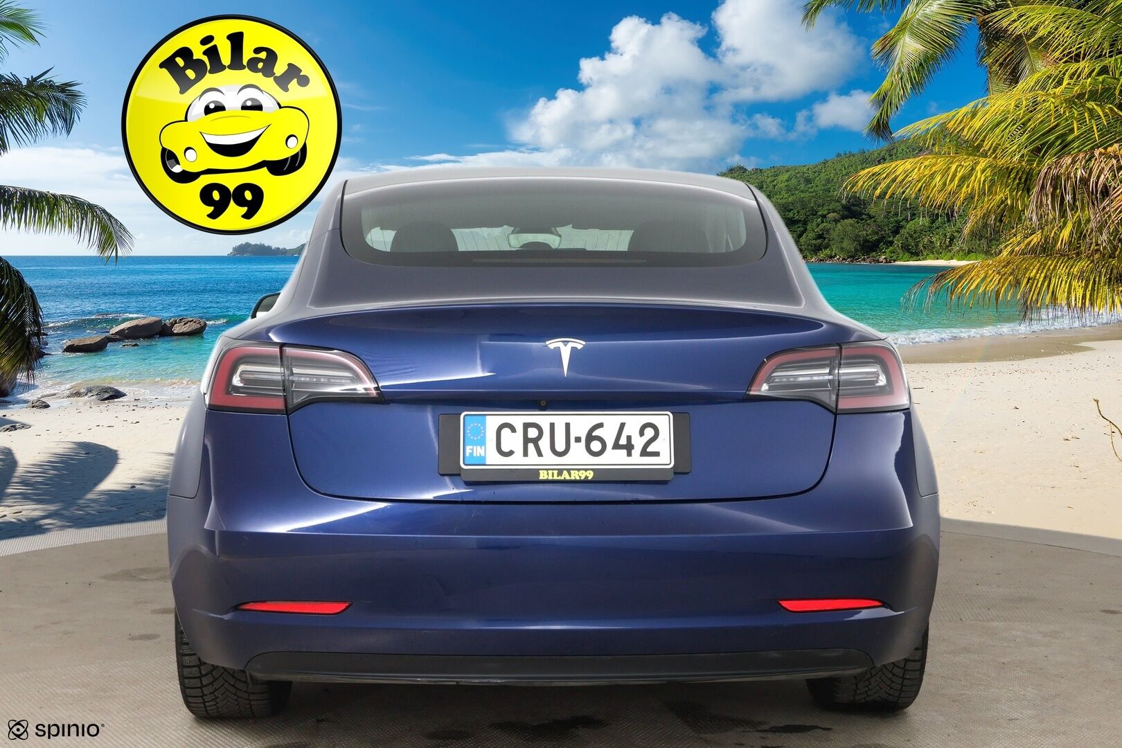 TESLA MODEL 3 2020 Standard Range Plus / Premium Audio / Nahkasisusta / Lasikatto / Peruutuskamera / Autopilot / Koukku - Vetokoukku / ACC / 2x renkaat - HULLUT AVAJAISHULINAT KORKOTARJOUS 3,29 %