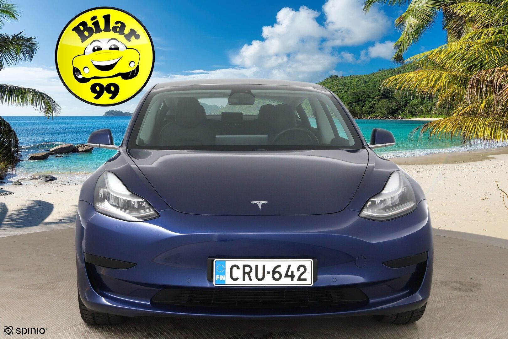 TESLA MODEL 3 2020 Standard Range Plus / Premium Audio / Nahkasisusta / Lasikatto / Peruutuskamera / Autopilot / Koukku - Vetokoukku / ACC / 2x renkaat - HULLUT AVAJAISHULINAT KORKOTARJOUS 3,29 %