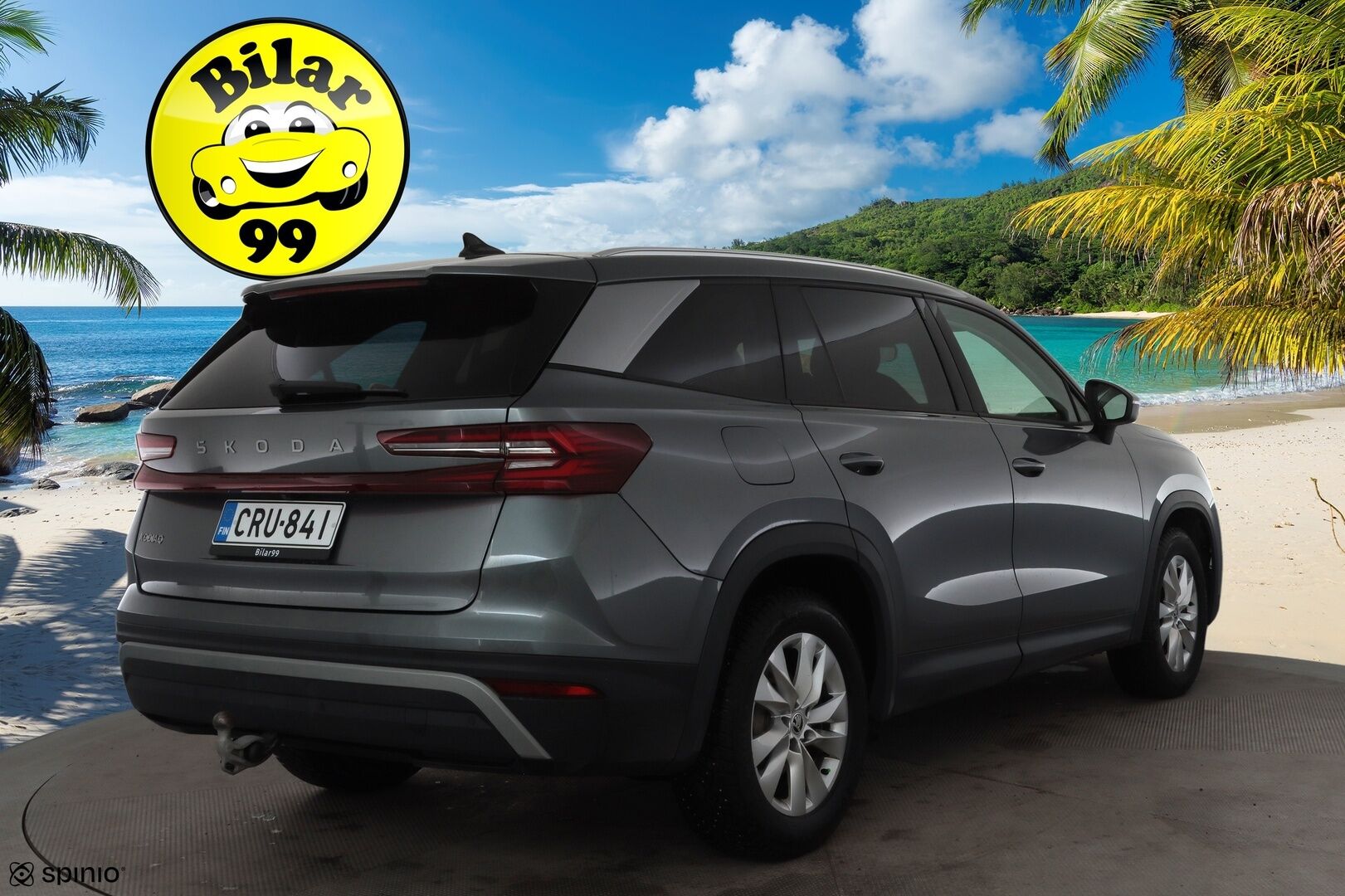 Skoda Kodiaq 2024 1.5 TSI eTEC Style DSG 7-P * Webasto / Koukku / ACC / Matrix / P.kamera / Sportpenkit Muistilla / Navi * - Harvinainen 7 paikkainen / 1-om Suomi-auto / Kahdet renkaat aluvanteilla / Merkkihuollot - HULLUT AVAJAISHULINAT KORKOTARJOUS 3,29 %