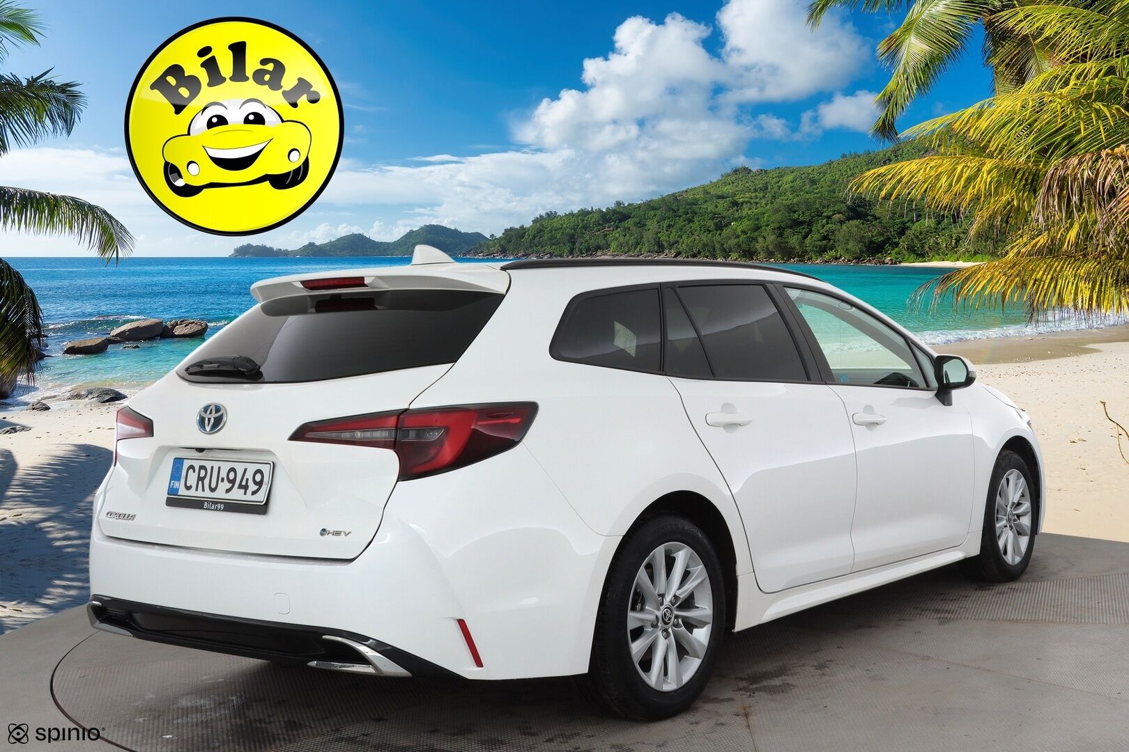 Toyota Corolla 2024 Touring Sports 1,8 Hybrid Active - | 1-om suomiauto | Merkkihuollot | ACC | P.kamera | LDA | PDA | Digimittaristo | Lämm. ratti | LED | Aut. pitkät | 2x renkaat aluin | ALV | 