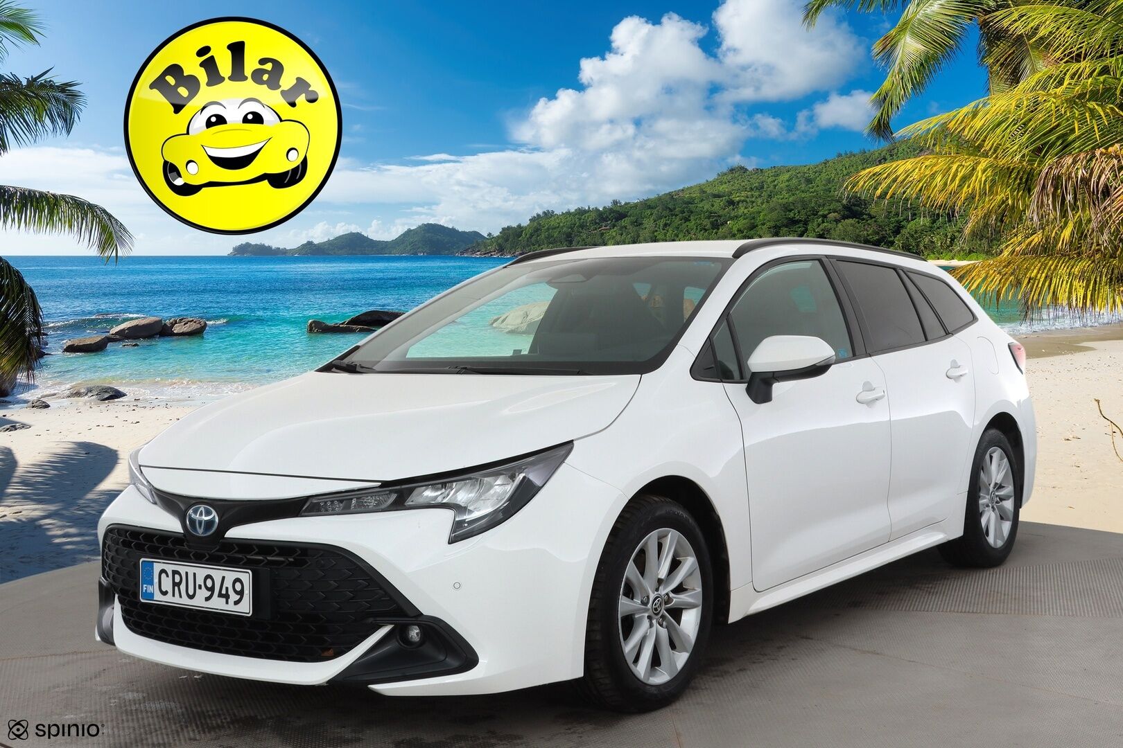 Toyota Corolla 2024 Touring Sports 1,8 Hybrid Active - | 1-om suomiauto | Merkkihuollot | ACC | P.kamera | LDA | PDA | Digimittaristo | Lämm. ratti | LED | Aut. pitkät | 2x renkaat aluin | ALV | 