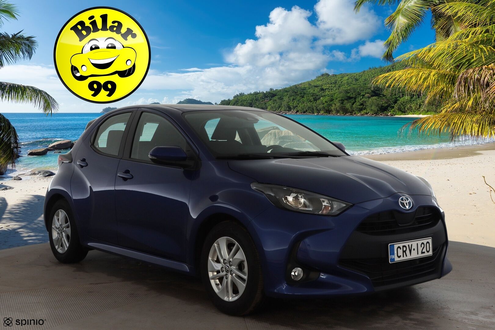 Toyota Yaris 2024 1,5 Hybrid Active Plus * ACC / P.kamera / Navi / Kaistavahti / Bluetooth / Apple&Android / Keyless * - 1-om Suomi-auto / Kahdet renkaat - HULLUT BLACKWEEK JATKOT - KORKOTARJOUS 2,49%