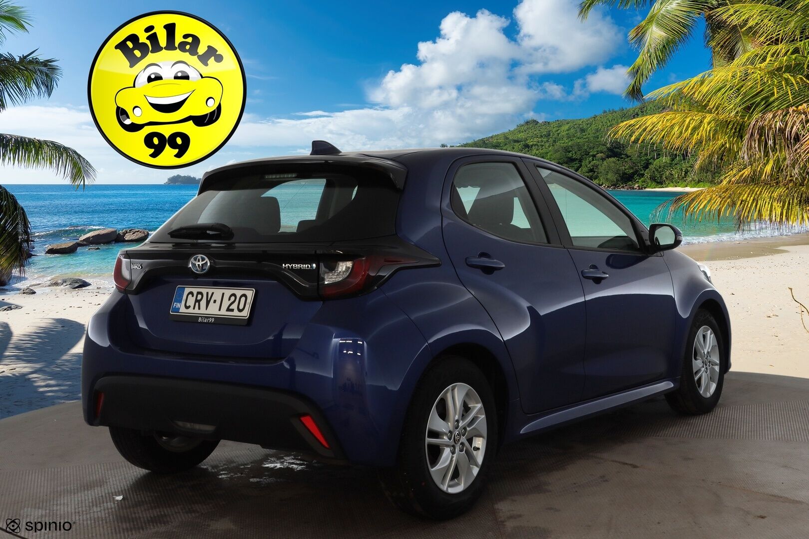 Toyota Yaris 2024 1,5 Hybrid Active Plus * ACC / P.kamera / Navi / Kaistavahti / Bluetooth / Apple&Android / Keyless * - 1-om Suomi-auto / Kahdet renkaat - HULLUT BLACKWEEK JATKOT - KORKOTARJOUS 2,49%