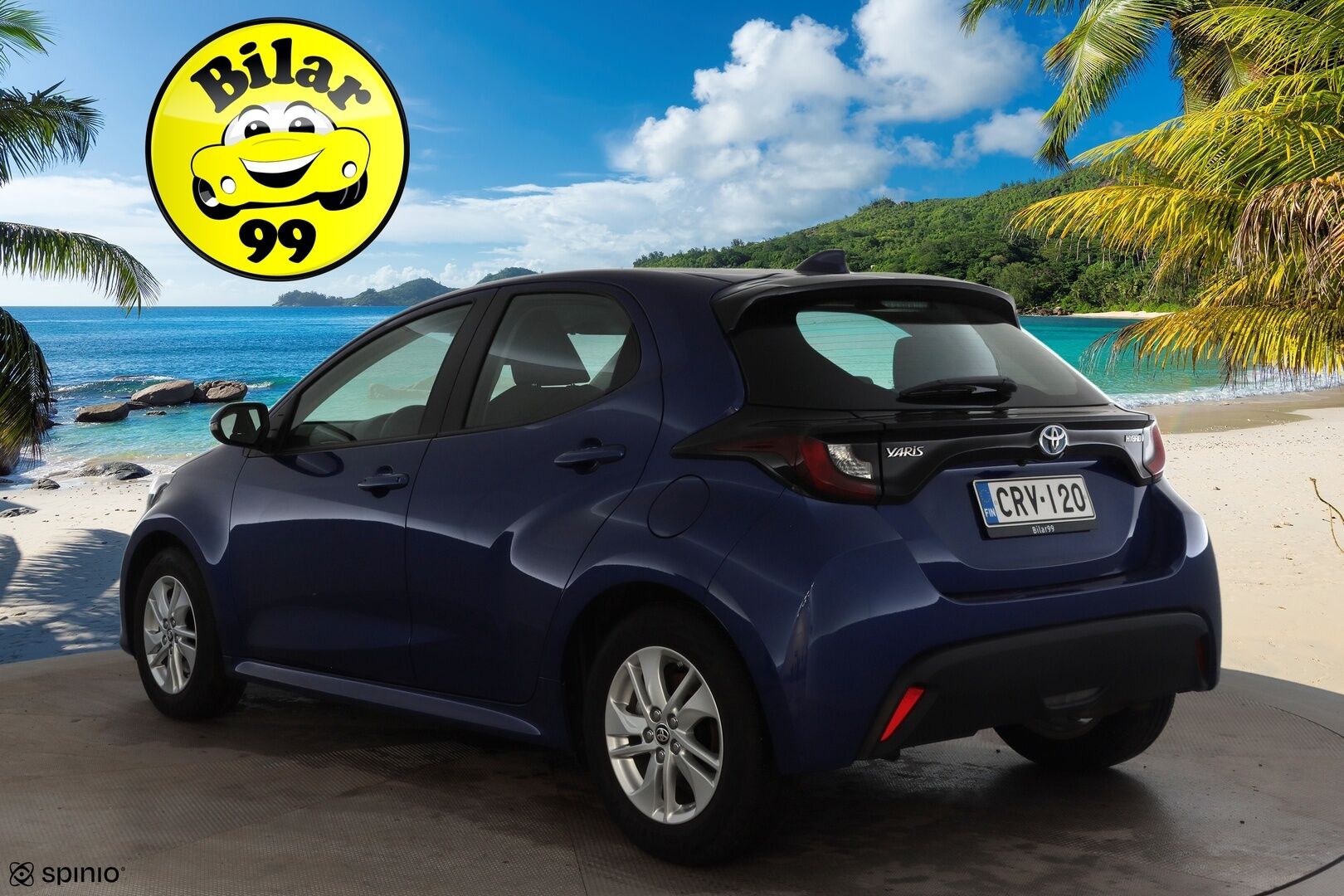 Toyota Yaris 2024 1,5 Hybrid Active Plus * ACC / P.kamera / Navi / Kaistavahti / Bluetooth / Apple&Android / Keyless * - 1-om Suomi-auto / Kahdet renkaat - HULLUT BLACKWEEK JATKOT - KORKOTARJOUS 2,49%