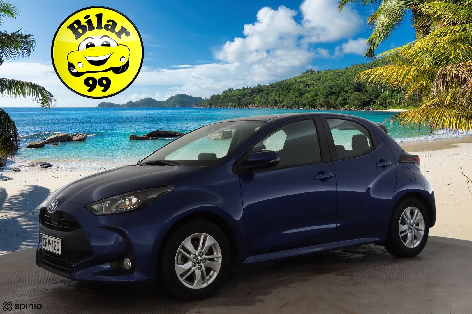 Toyota Yaris 2024 1,5 Hybrid Active Plus * ACC / P.kamera / Navi / Kaistavahti / Bluetooth / Apple&Android / Keyless * - 1-om Suomi-auto / Kahdet renkaat - HULLUT BLACKWEEK JATKOT - KORKOTARJOUS 2,49%