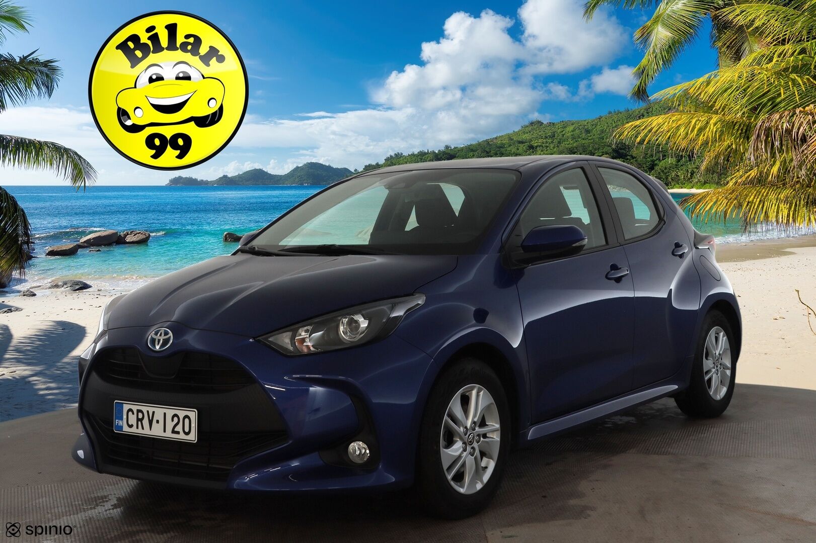 Toyota Yaris 2024 1,5 Hybrid Active Plus * ACC / P.kamera / Navi / Kaistavahti / Bluetooth / Apple&Android / Keyless * - 1-om Suomi-auto / Kahdet renkaat - HULLUT BLACKWEEK JATKOT - KORKOTARJOUS 2,49%