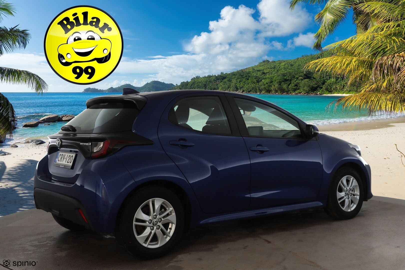 Toyota Yaris 2024 1,5 Hybrid Active Plus * ACC / P.kamera / Navi / Kaistavahti / Bluetooth / Apple&Android / Keyless * - 1-om Suomi-auto / Kahdet renkaat - HULLUT BLACKWEEK JATKOT - KORKOTARJOUS 2,49%