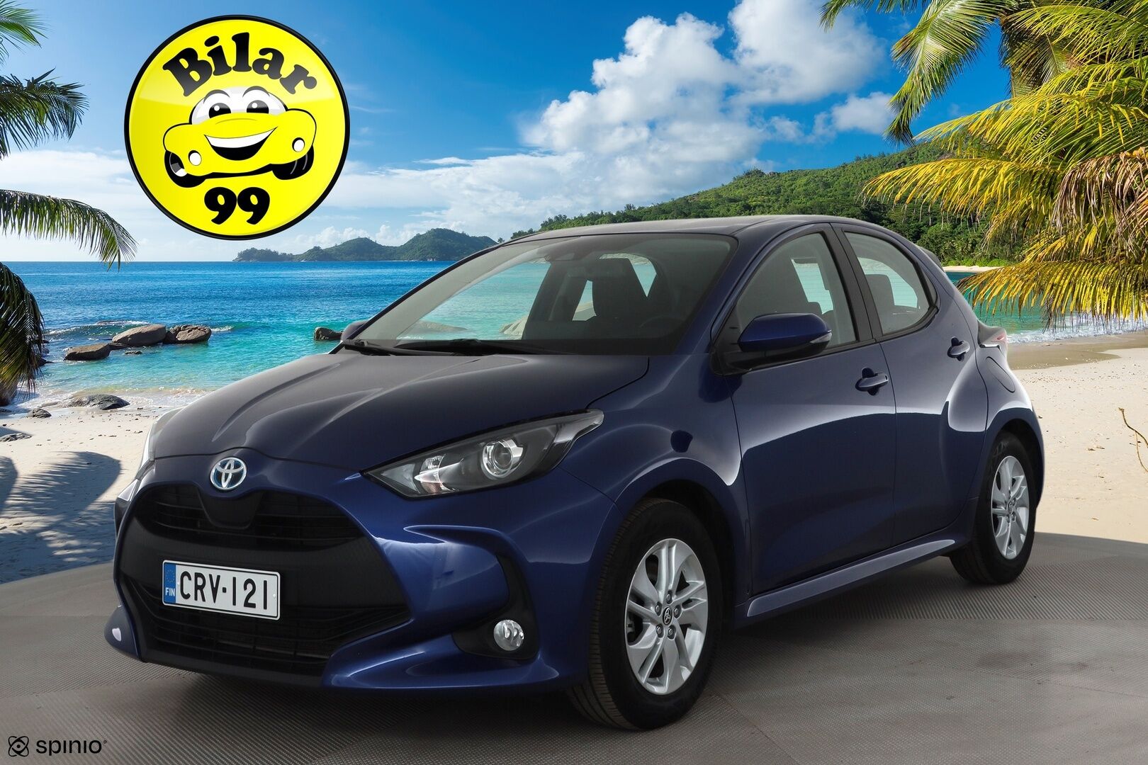 Toyota Yaris 2024 1,5 Hybrid Active Plus * 1.Om Suomi-auto / ACC / P.kamera / Navi / KeylessGo / Kaistavahti / Ratinlämmitin * - 2xRenkaat / Merkkihuollettu - HULLUT BLACKWEEK JATKOT - KORKOTARJOUS 2,49%