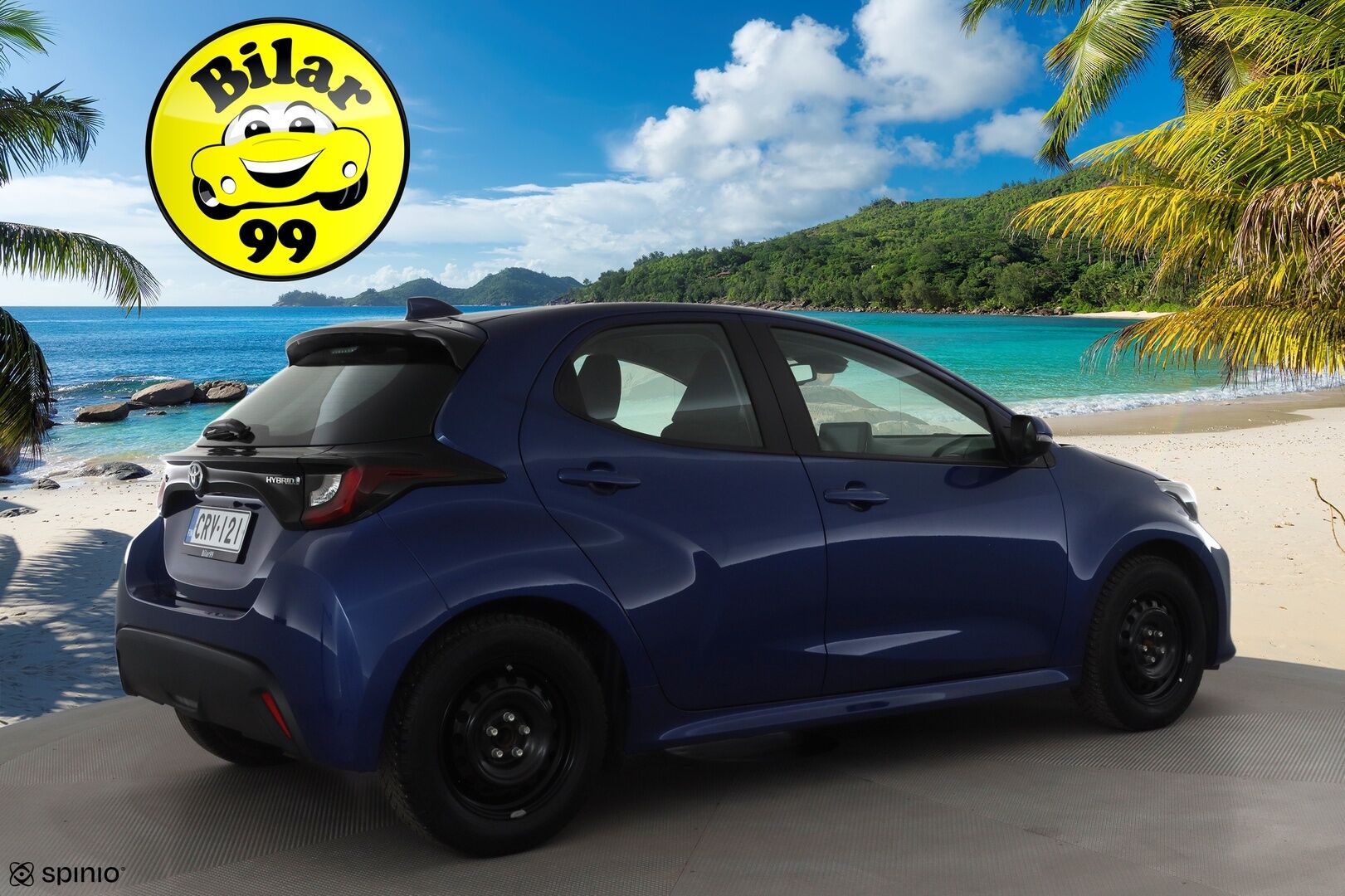 Toyota Yaris 2024 1,5 Hybrid Active Plus * 1.Om Suomi-auto / ACC / P.kamera / Navi / KeylessGo / Kaistavahti / Ratinlämmitin * - 2xRenkaat / Merkkihuollettu - HULLUT BLACKWEEK JATKOT - KORKOTARJOUS 2,49%