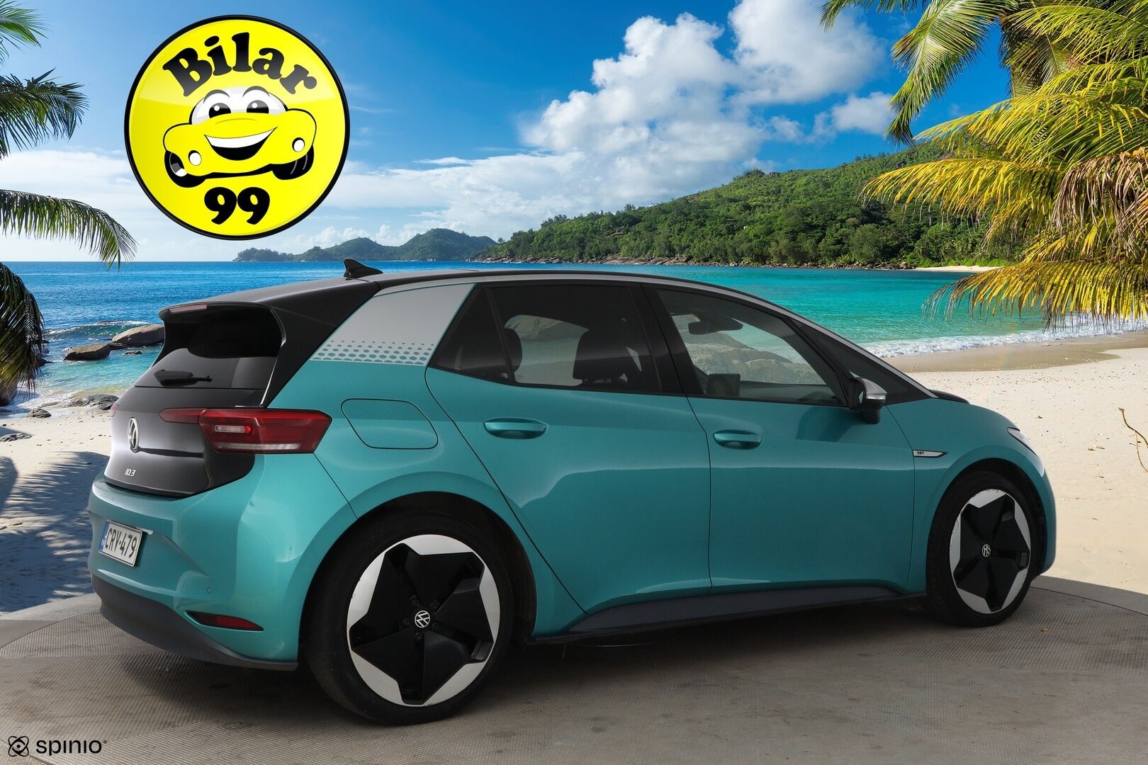 VOLKSWAGEN ID.3 2021 1ST Max 150 kW, akku 58 kWh * Lämpöpumppu / Adapt.Vakkari / HUD / Matrix LED / Peruutuskamera / Hieronta / Panorama - *Supervarusteltu / Juuri saapunut Tampereelle!*