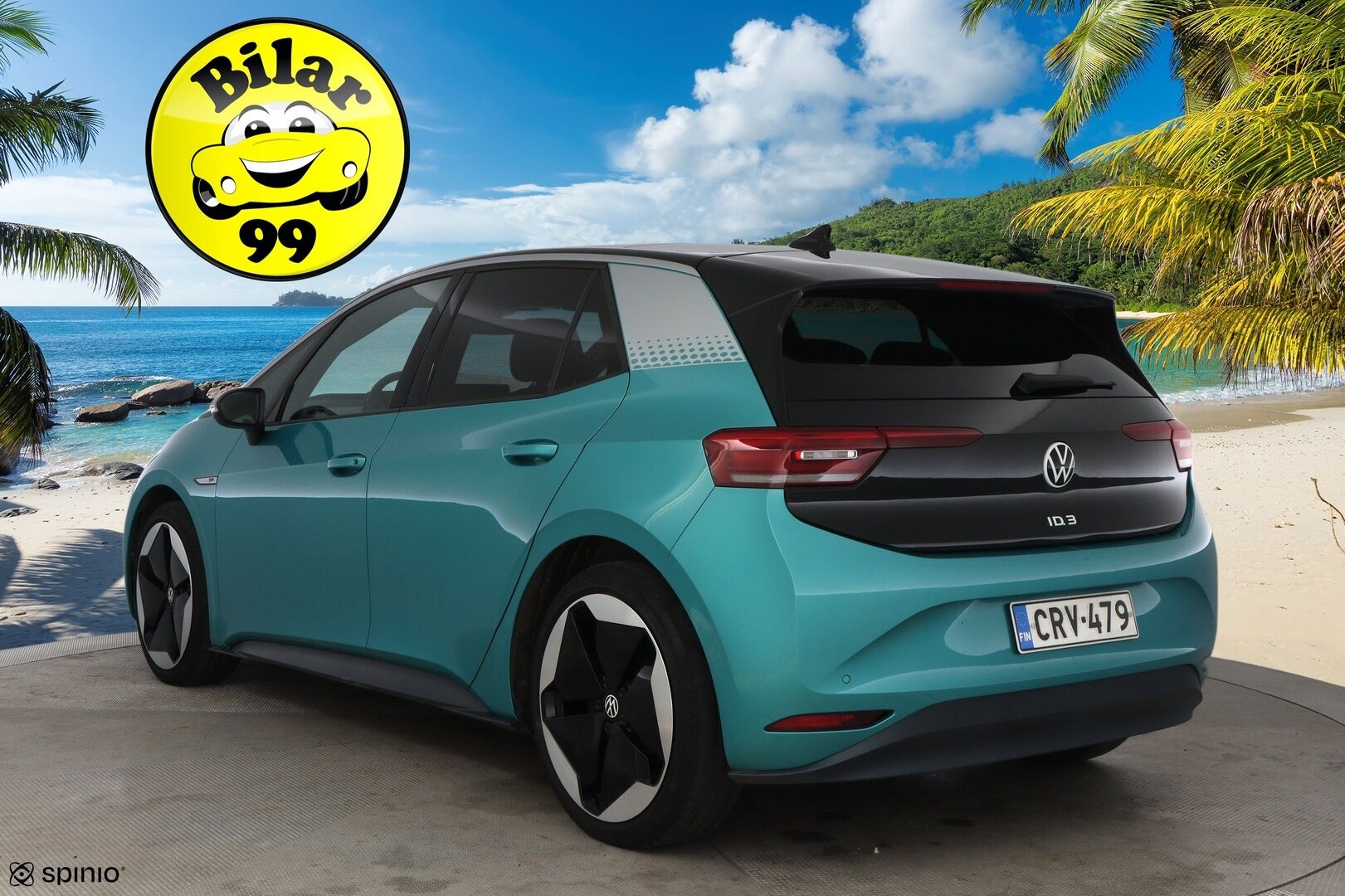 VOLKSWAGEN ID.3 2021 1ST Max 150 kW, akku 58 kWh * Lämpöpumppu / Adapt.Vakkari / HUD / Matrix LED / Peruutuskamera / Hieronta / Panorama - *Supervarusteltu / Juuri saapunut Tampereelle!* - HULLUT JOULUT KORKOTARJOUS 2,49% 