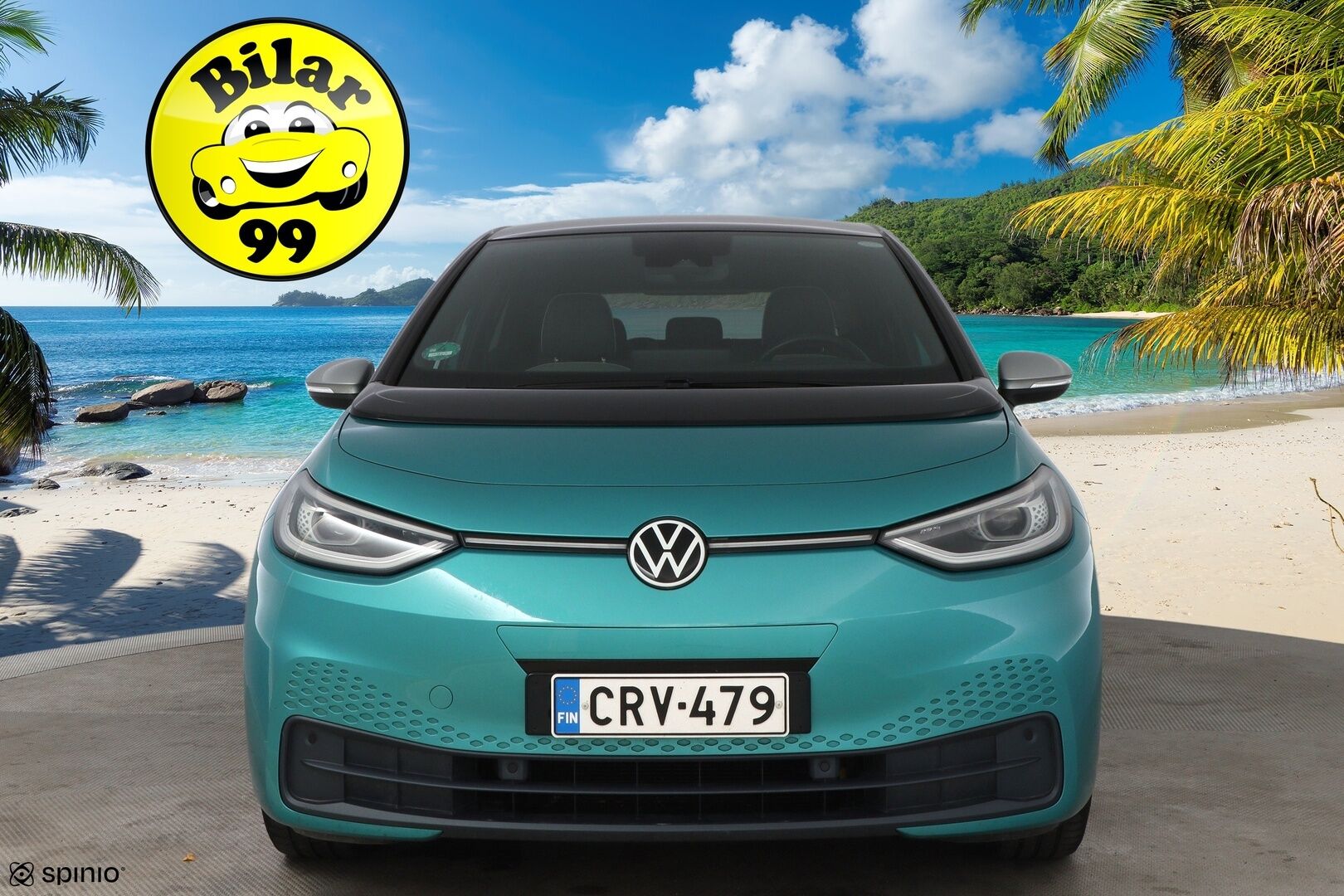 VOLKSWAGEN ID.3 2021 1ST Max 150 kW, akku 58 kWh * Lämpöpumppu / Adapt.Vakkari / HUD / Matrix LED / Peruutuskamera / Hieronta / Panorama - *Supervarusteltu / Juuri saapunut Tampereelle!* - HULLU BLACKWEEK KORKOTARJOUS 2,49%