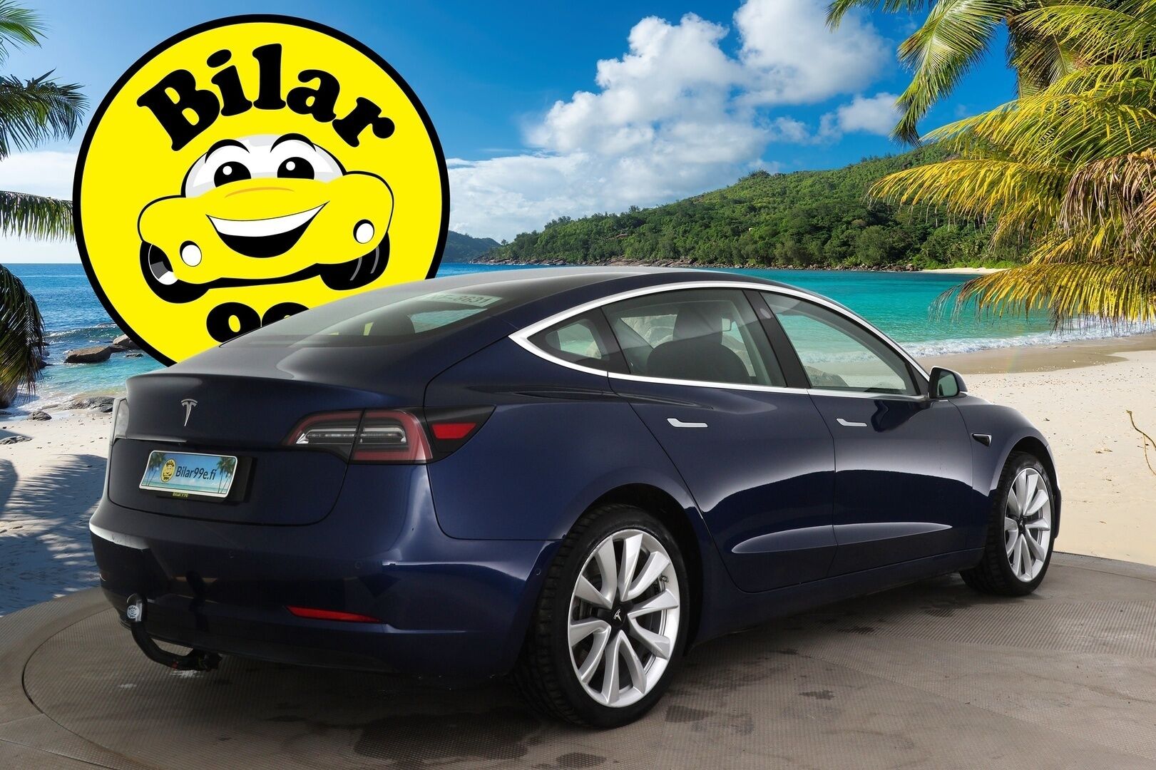 TESLA MODEL 3 2020 Standard Plus - Vetokoukku | ACC | Premium Audio | Musta Nahkasisusta | Peruutuskamera | Lasikatto | Kahdet vanteet | Juuri katsastettu