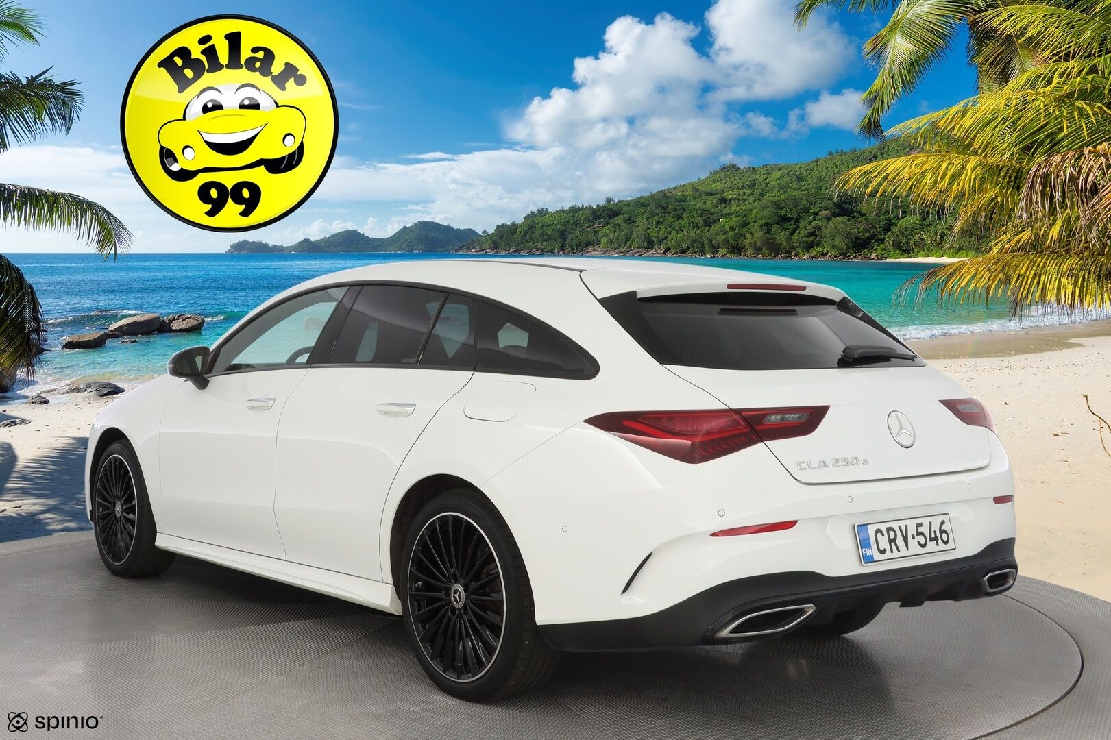MERCEDES-BENZ CLA 2024 250 e A Shooting Brake AMG * Distronic / Kamera / Nahka-Alcantara / Night / Koukku / Blis* - 3,99 % KORKOTARJOUS TÄHÄN AUTOON 31.8. ASTI! - SoH 95.8% / Juuri huollettu / Kahdet Mercedeksen vanteet / Katsastus 2027